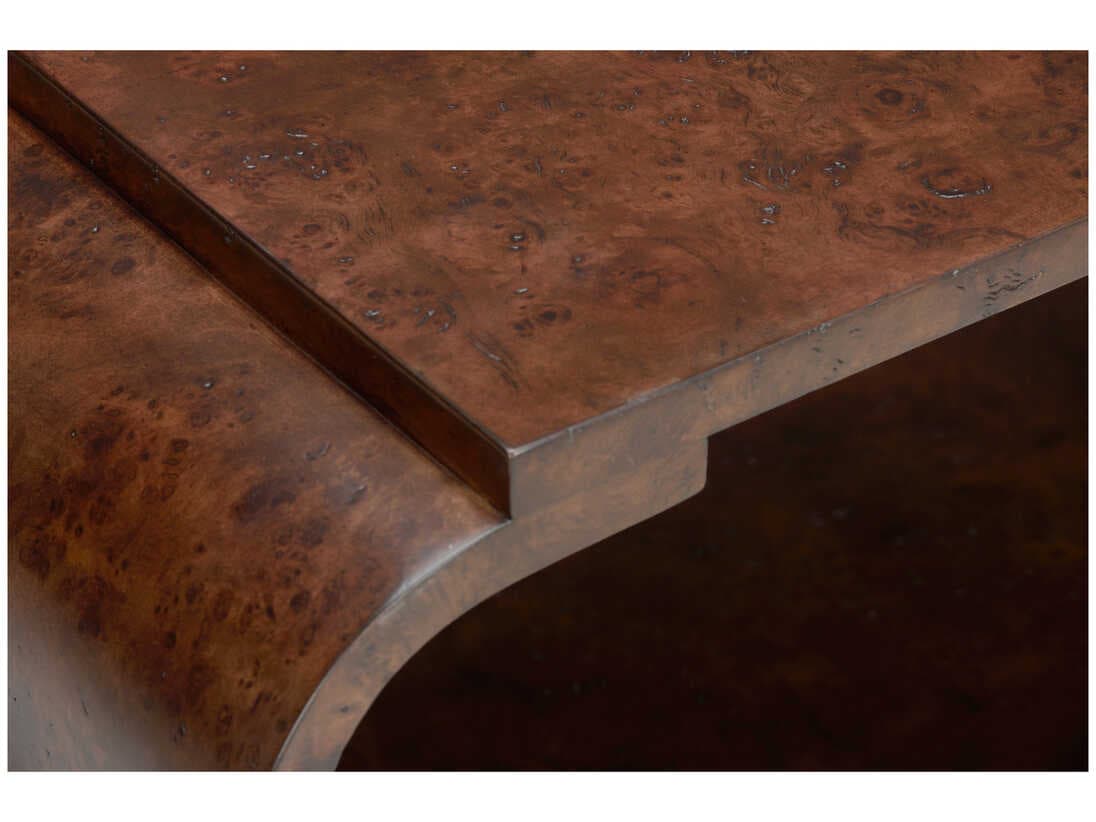 Wildwood Shiga Gion Rectangular Mappa Burl End Table