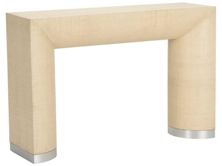 Wildwood Stella Rectangular Wood Natural Console Table