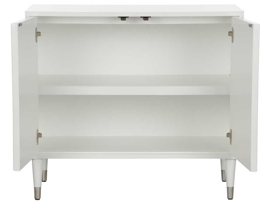 Wildwood Huli White Solid Wood Accent Chest