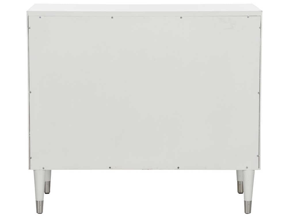 Wildwood Huli White Solid Wood Accent Chest
