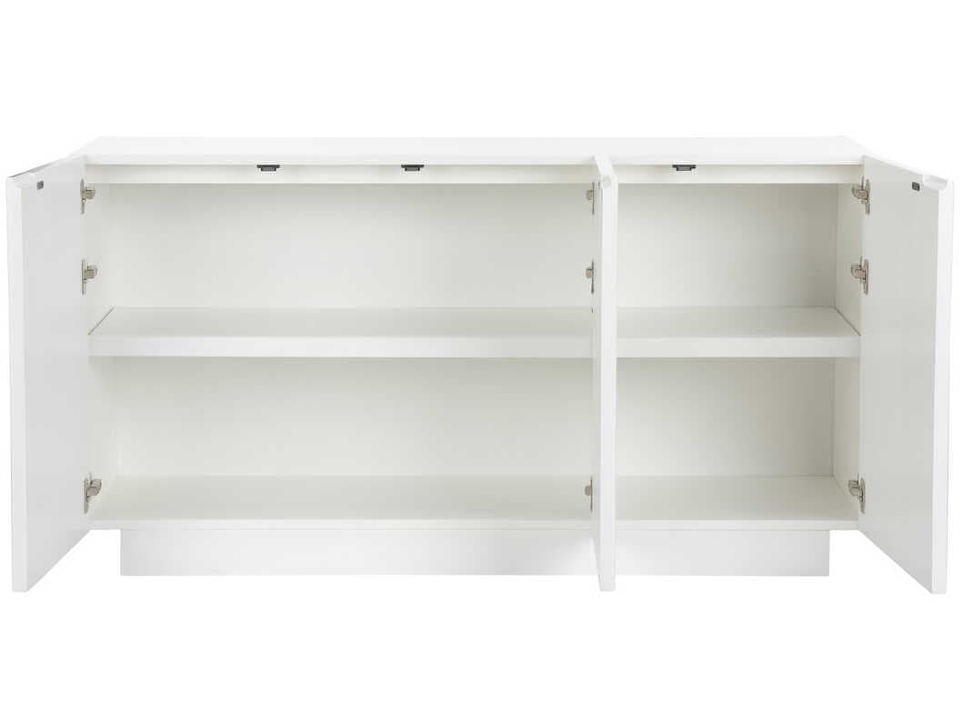 Wildwood Aura 60" Solid Wood White Sideboard