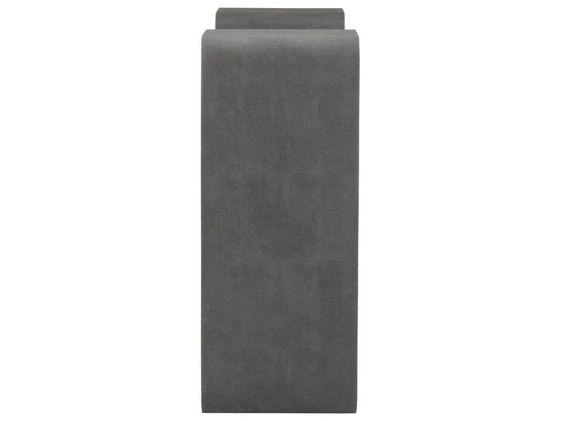 Wildwood Ottawa Rectangular Wood Black Gold Console Table