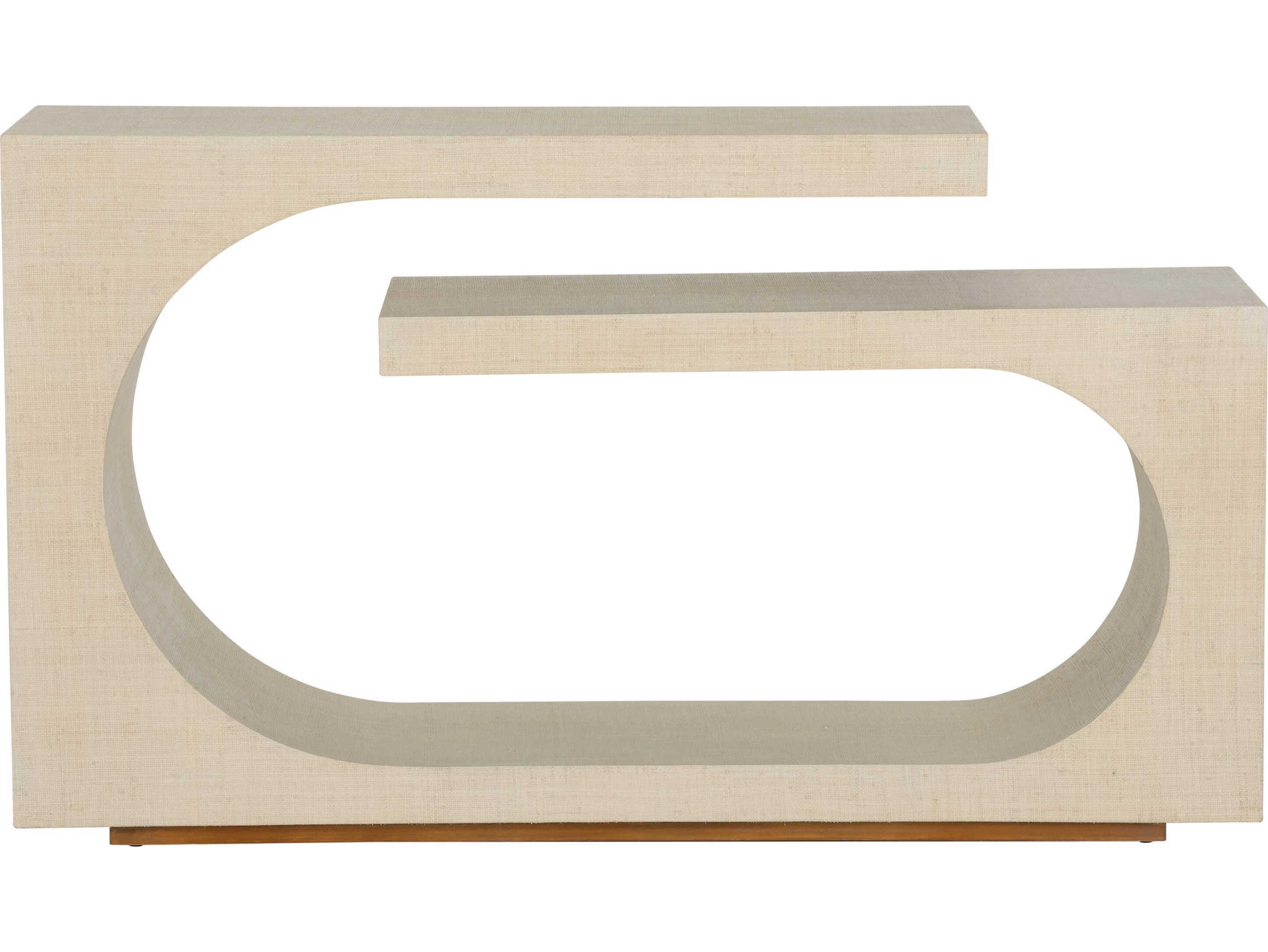 Wildwood Ocean Drive Fabric Cream Console Table