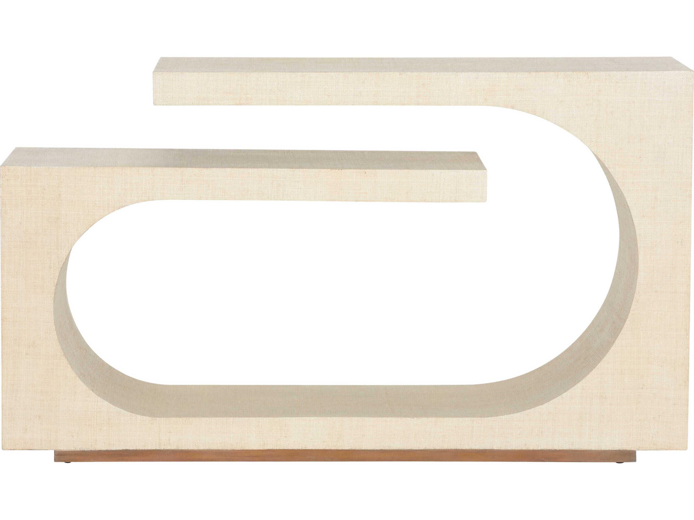 Wildwood Ocean Drive Fabric Cream Console Table