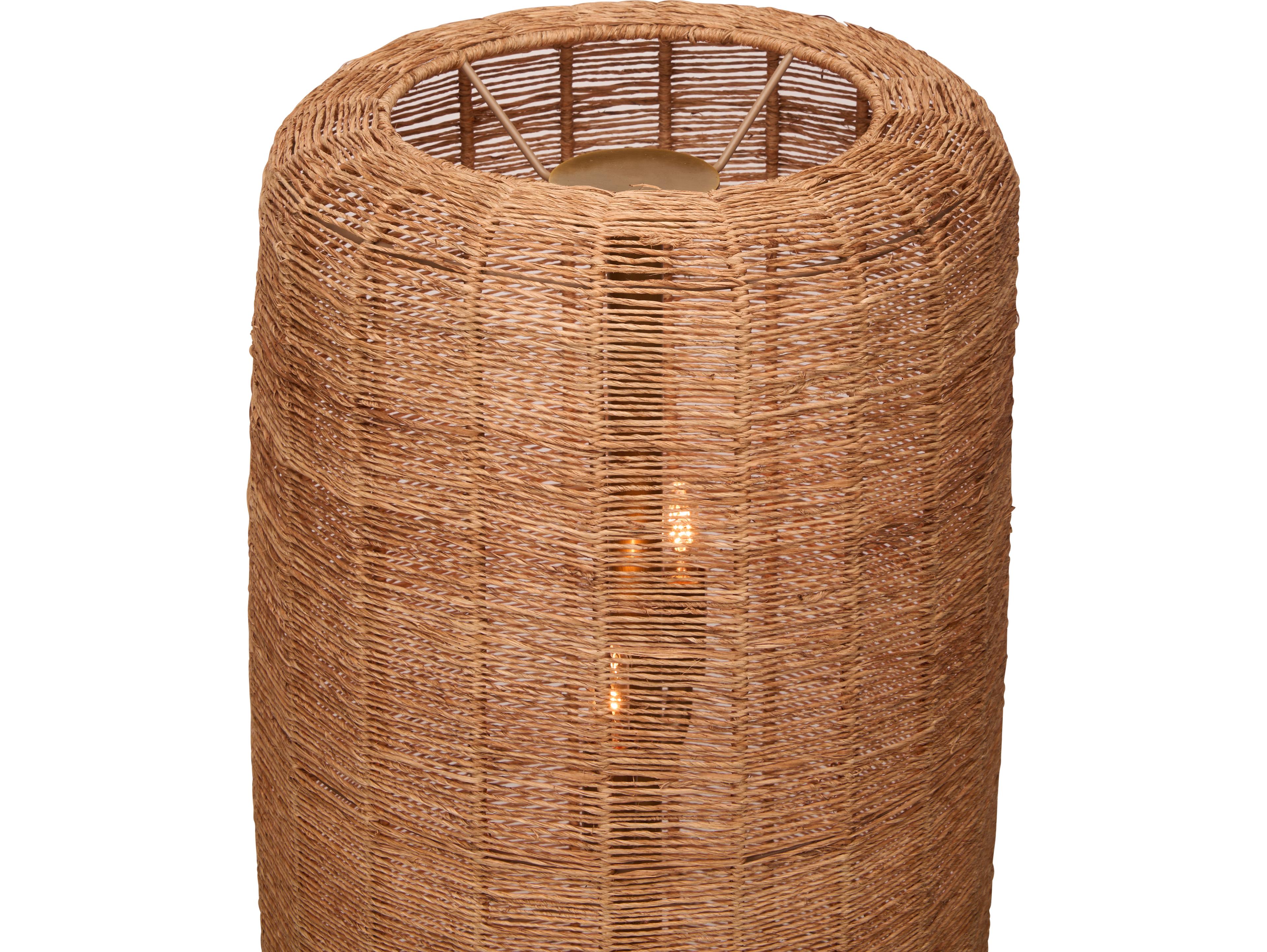 Wildwood Natural Gray Floor Lamp