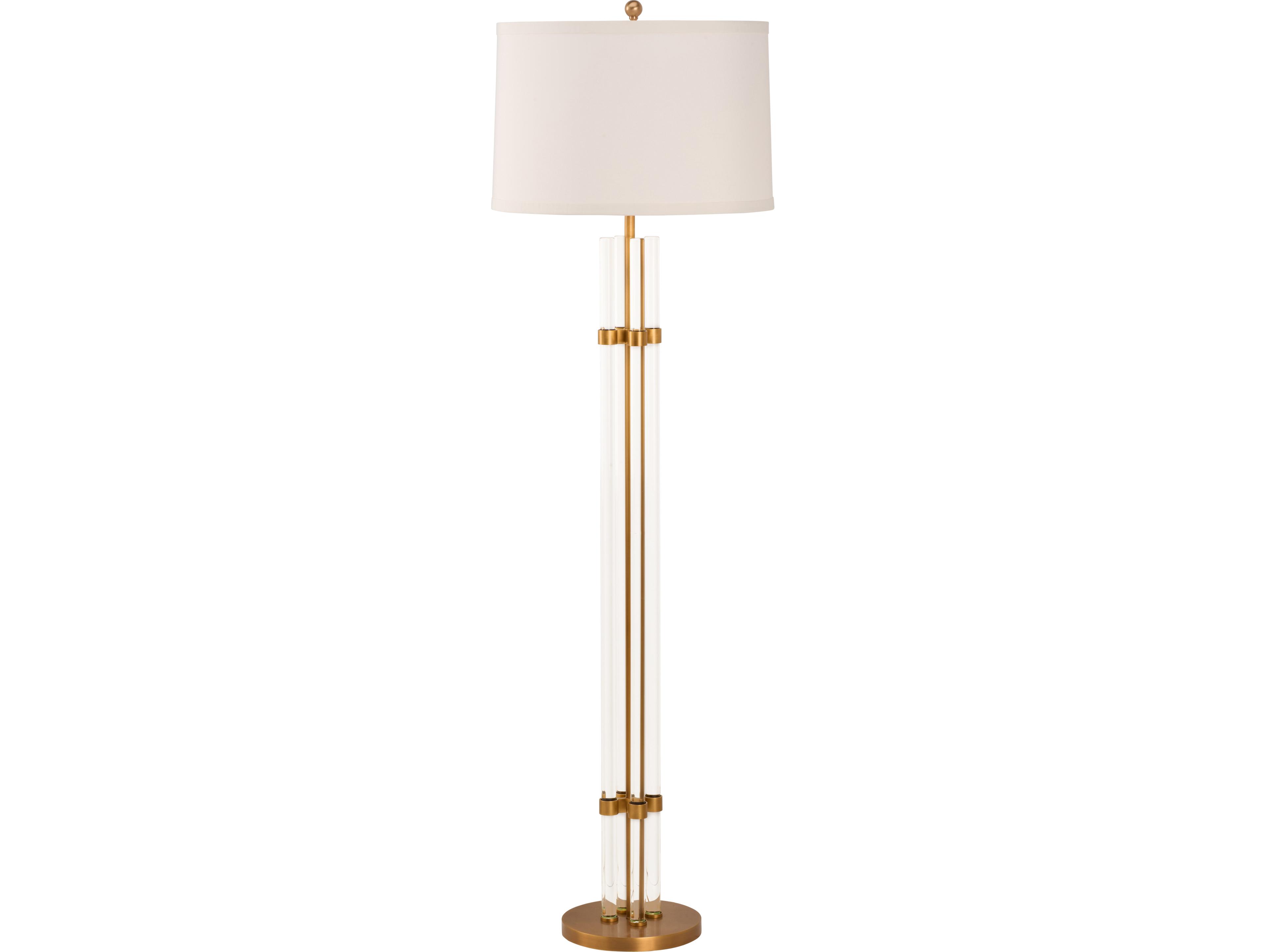 Wildwood Clear Antique Floor Lamp