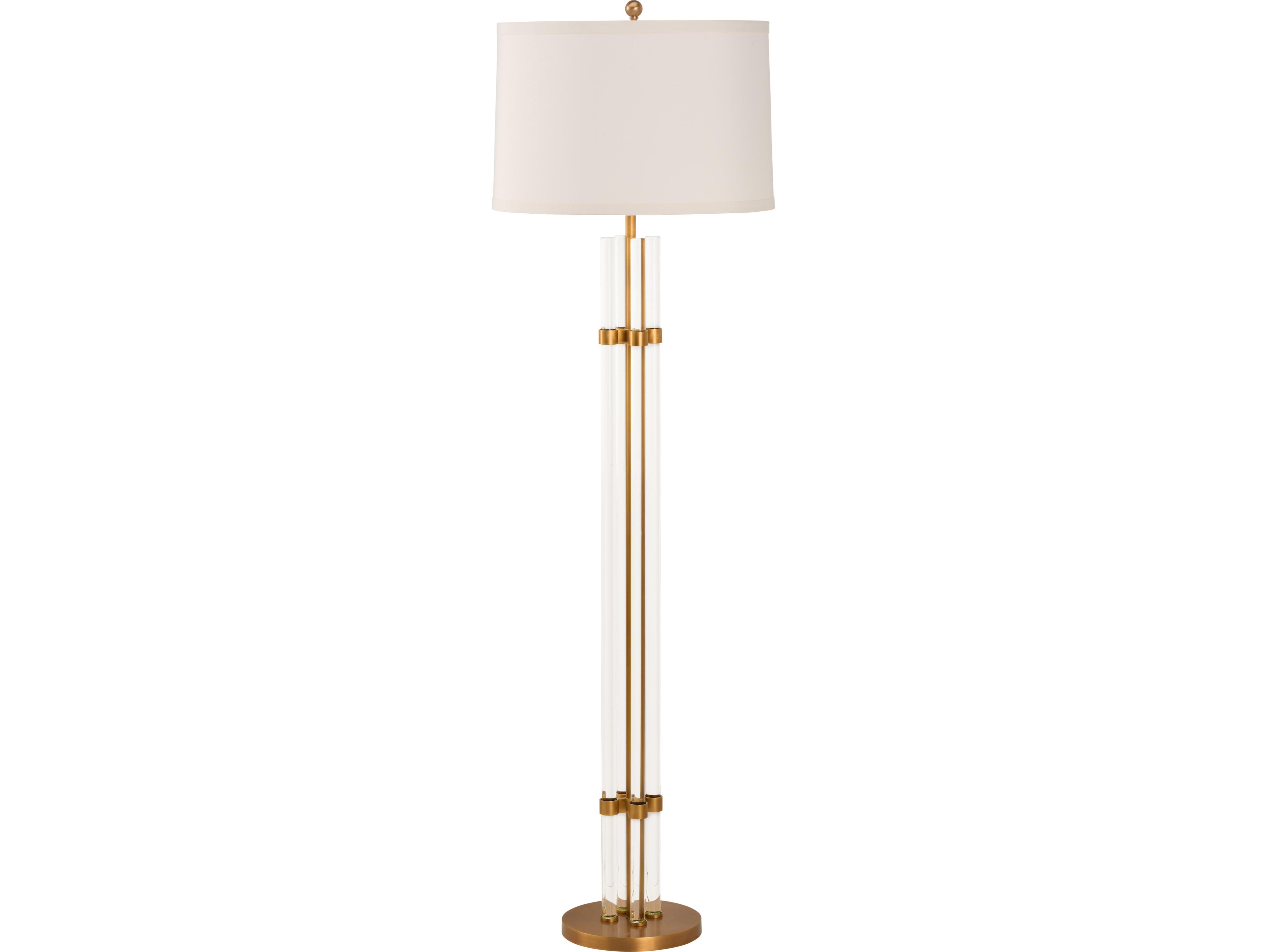 Wildwood Clear Antique Floor Lamp