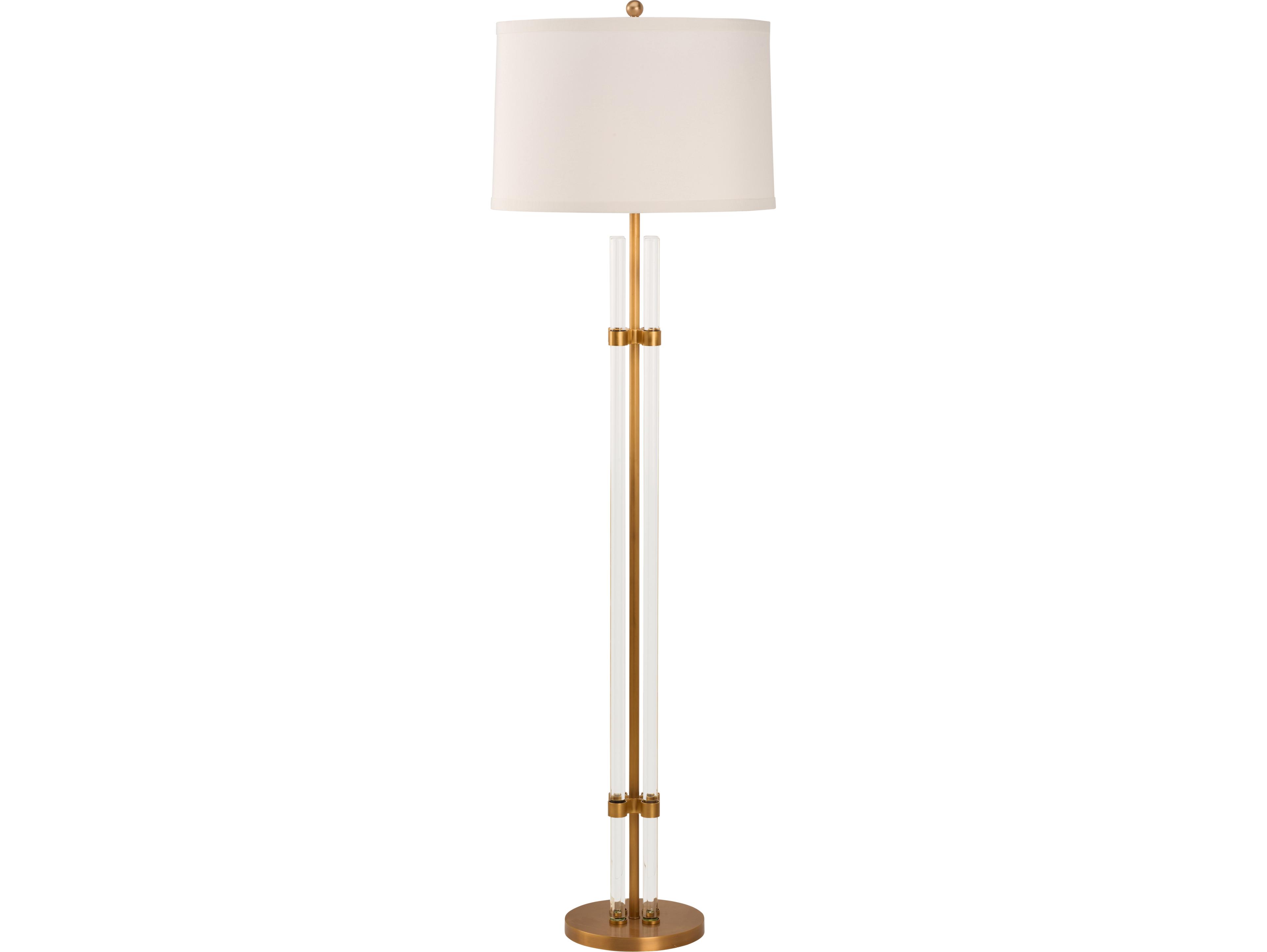 Wildwood Clear Antique Floor Lamp