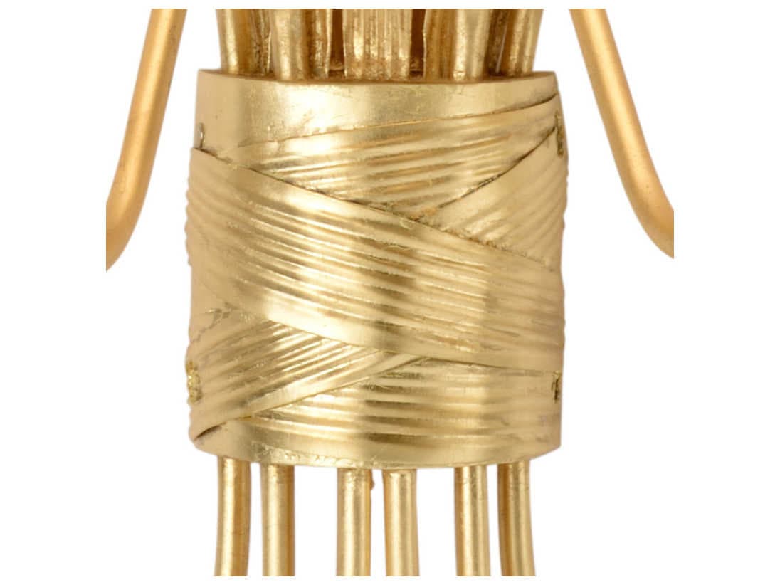 Wildwood Mignon 5-Light Gold Leaf Wall Sconce