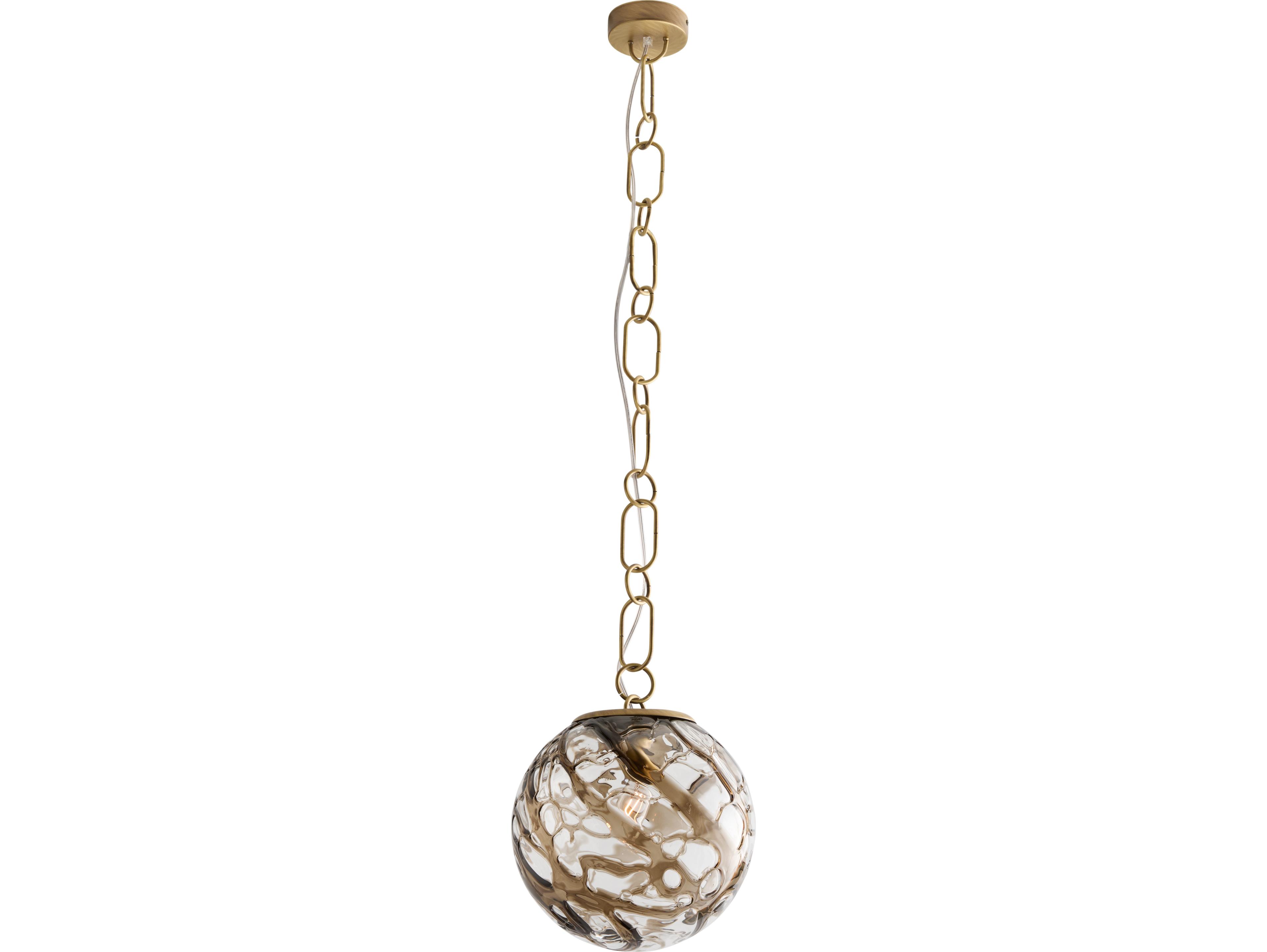 Wildwood 1-Light Black Globe Mini Pendant