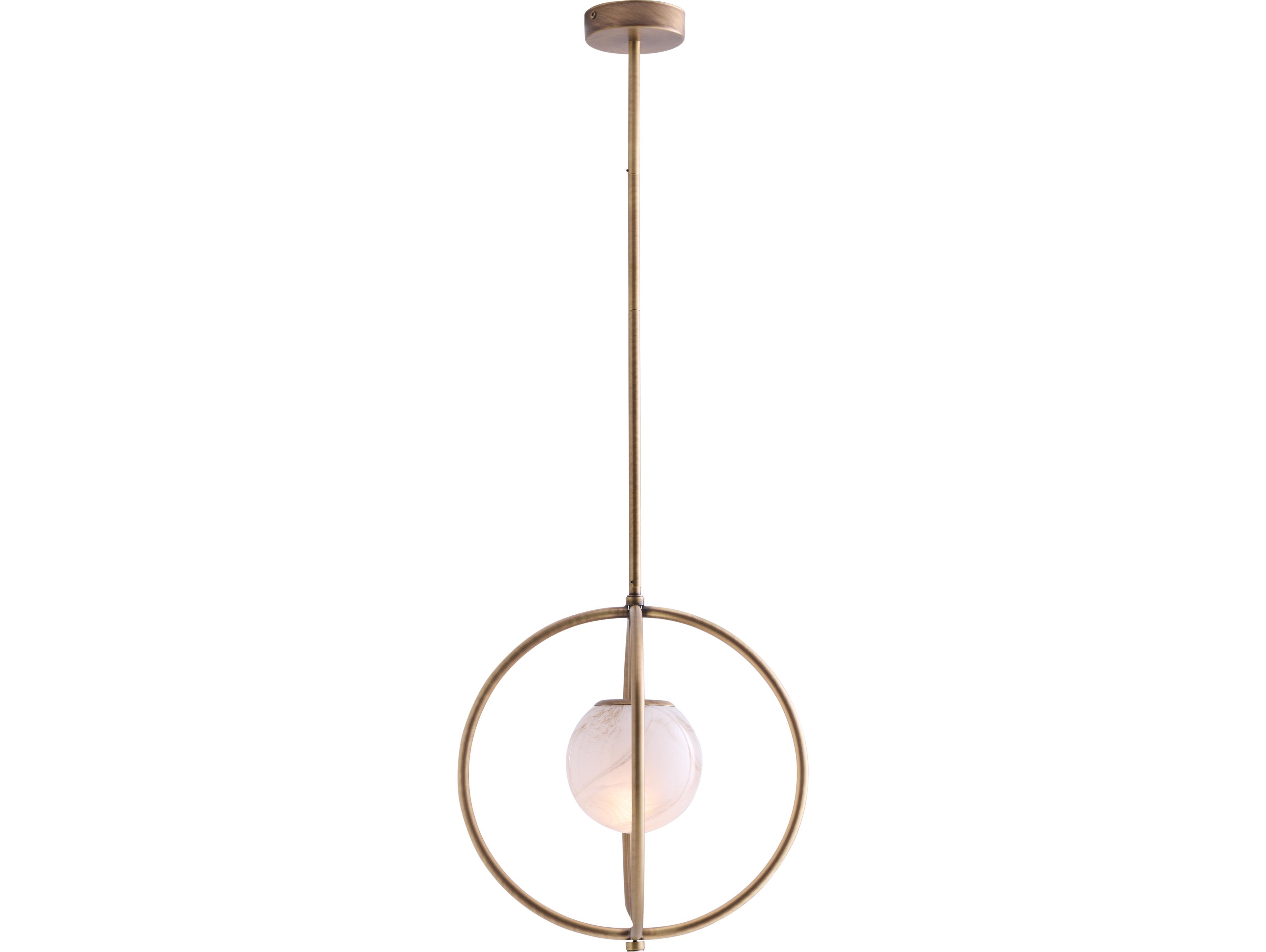 Wildwood 1-Light Bronze Globe Pendant