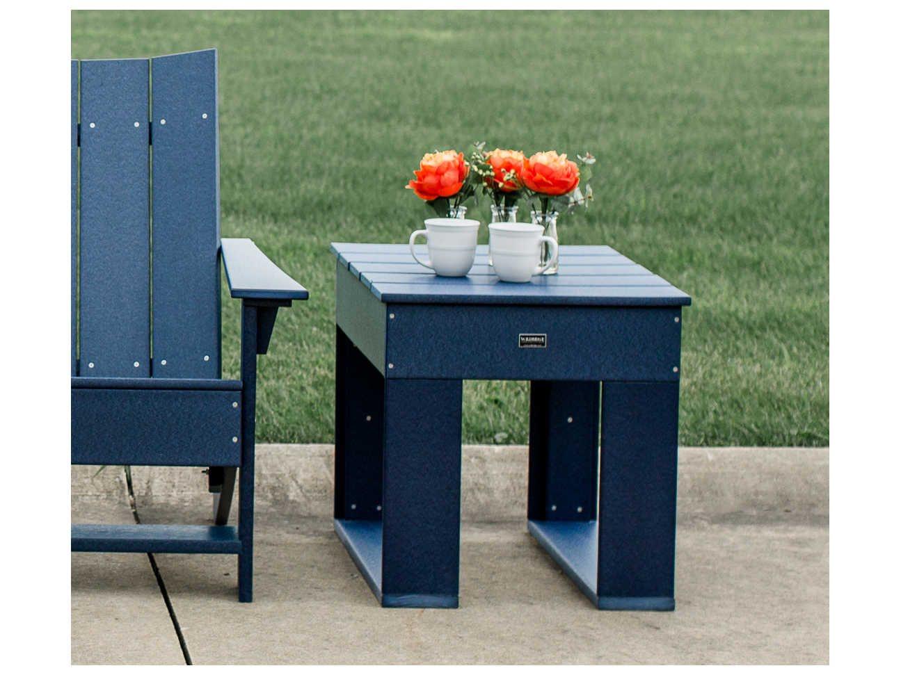 Wildridge Contemporary Recycled Plastic 2 Piece Outdoor Patio Lounge Set