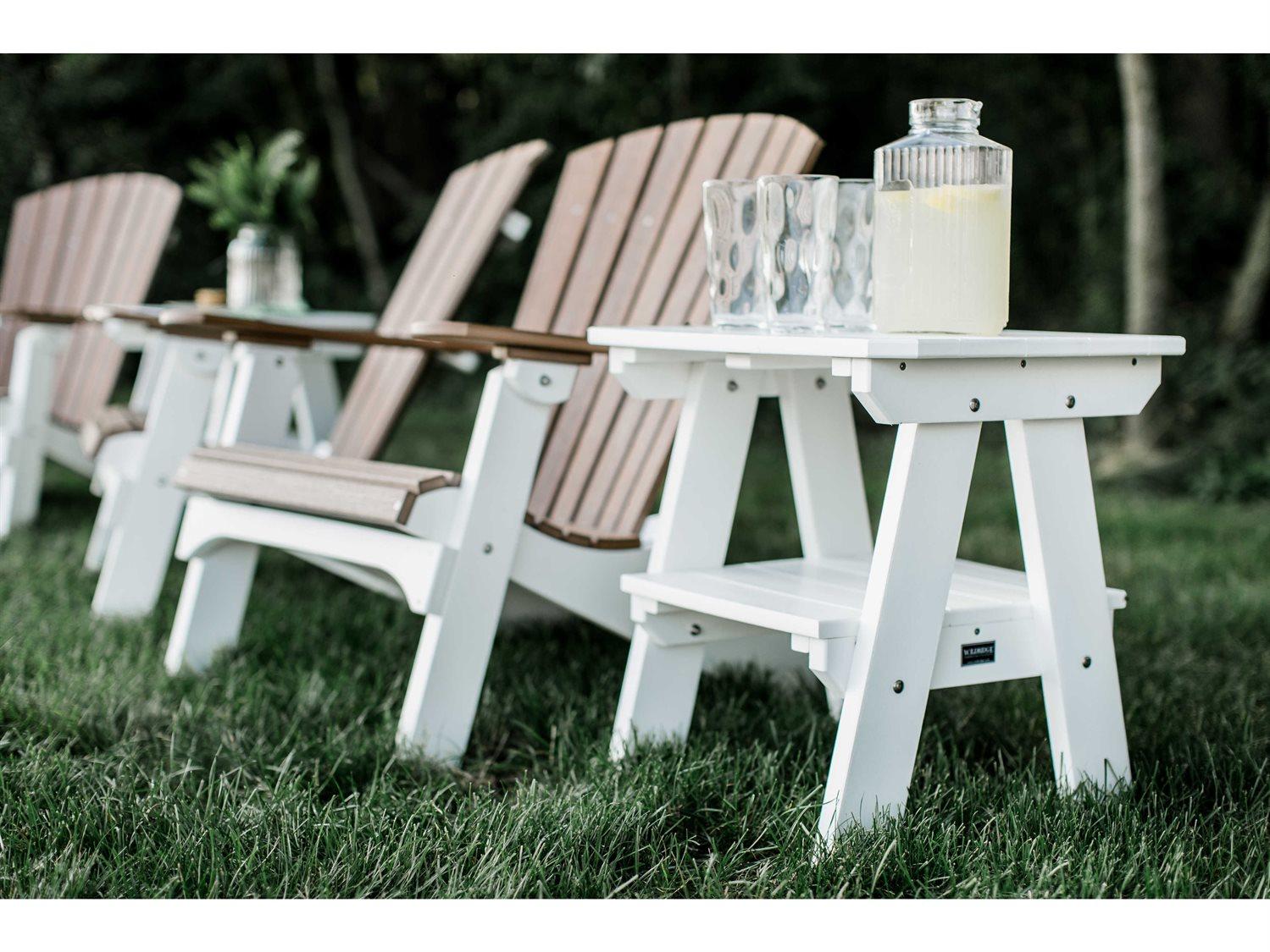 Wildridge Heritage Recycled Plastic 5 Piece Outdoor Patio Lounge Set