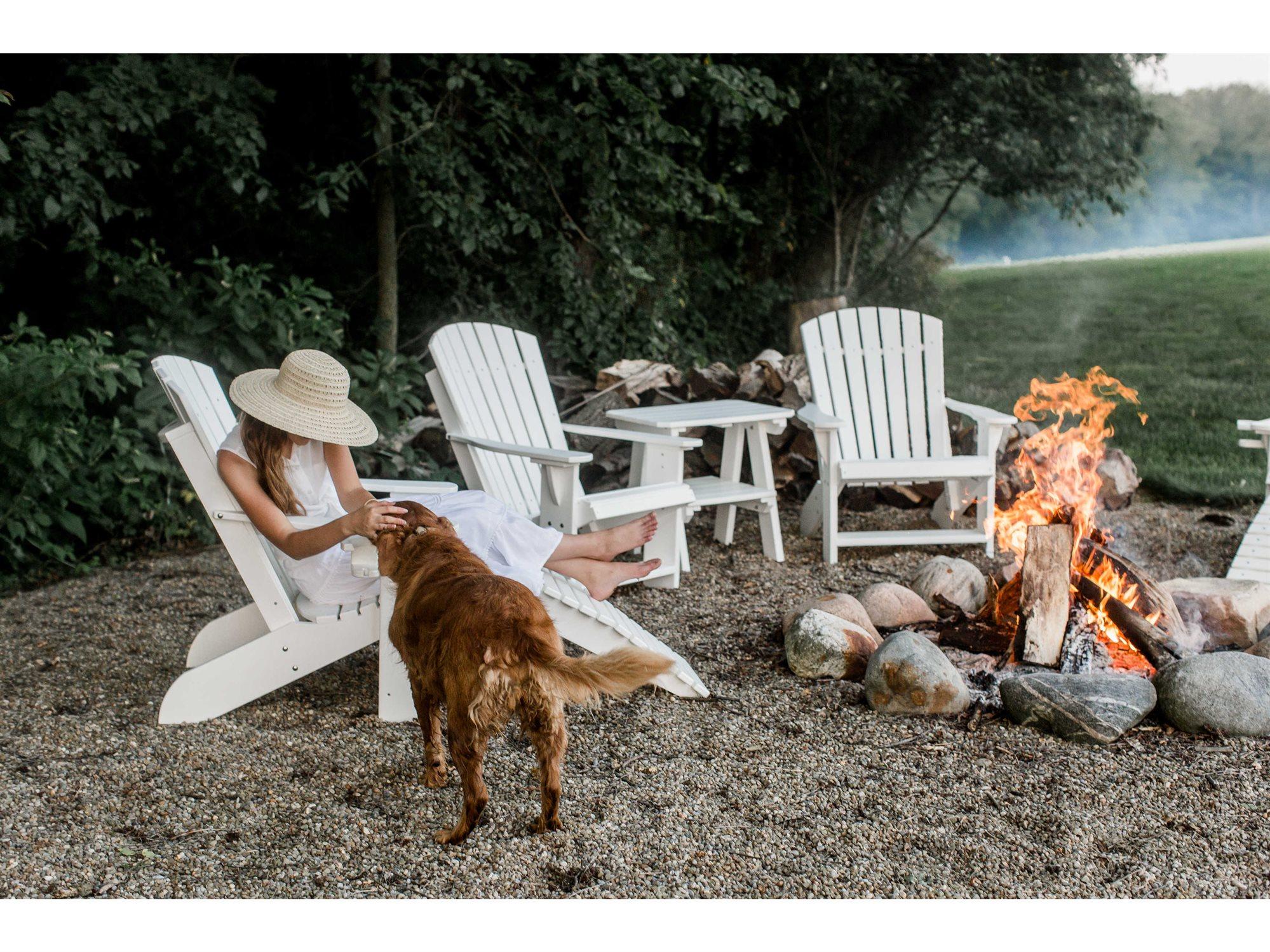 Wildridge Heritage Recycled Plastic 5 Piece Patio Lounge Set