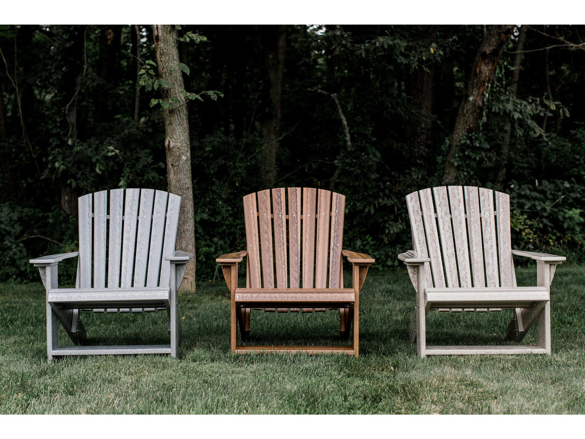 Wildridge Heritage Recycled Plastic 3 Piece Outdoor Patio Lounge Set