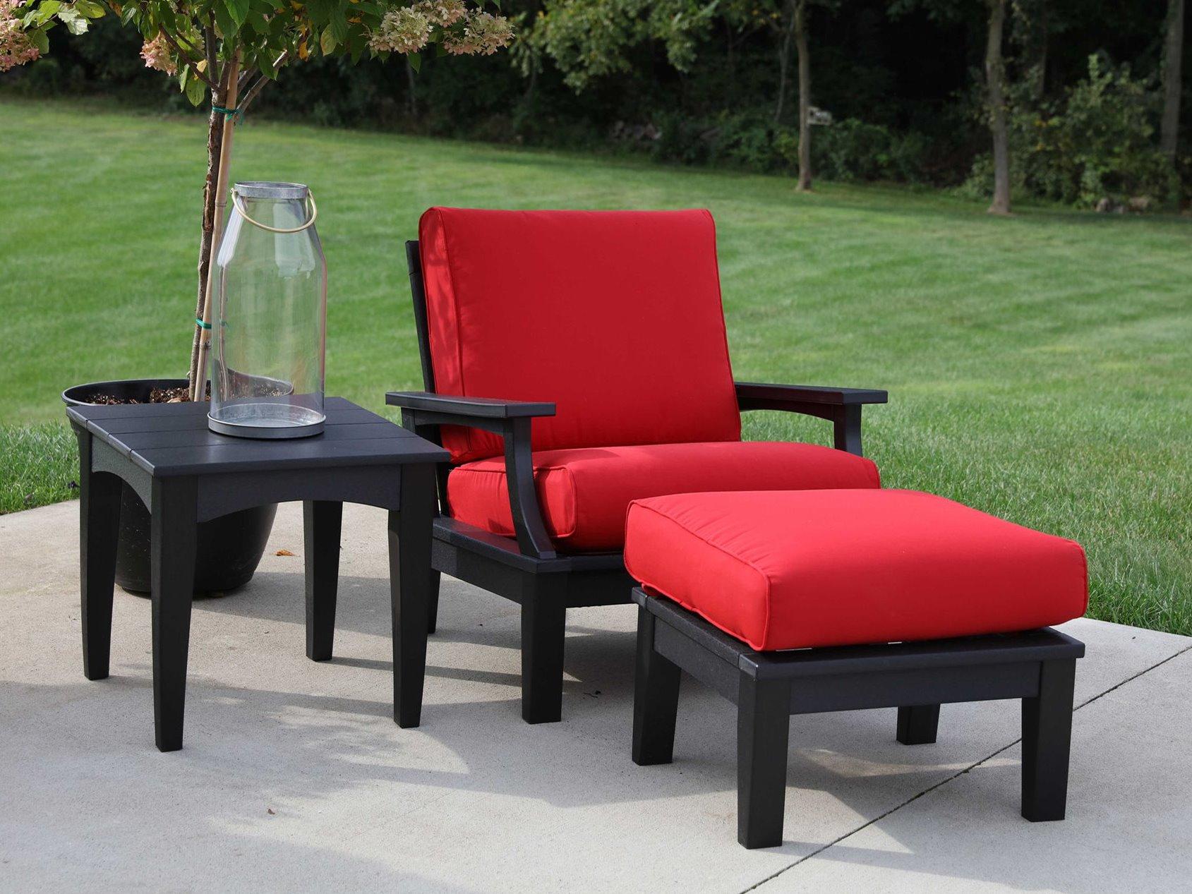 Wildridge Heritage Recycled Plastic 3 Piece Patio Lounge Set