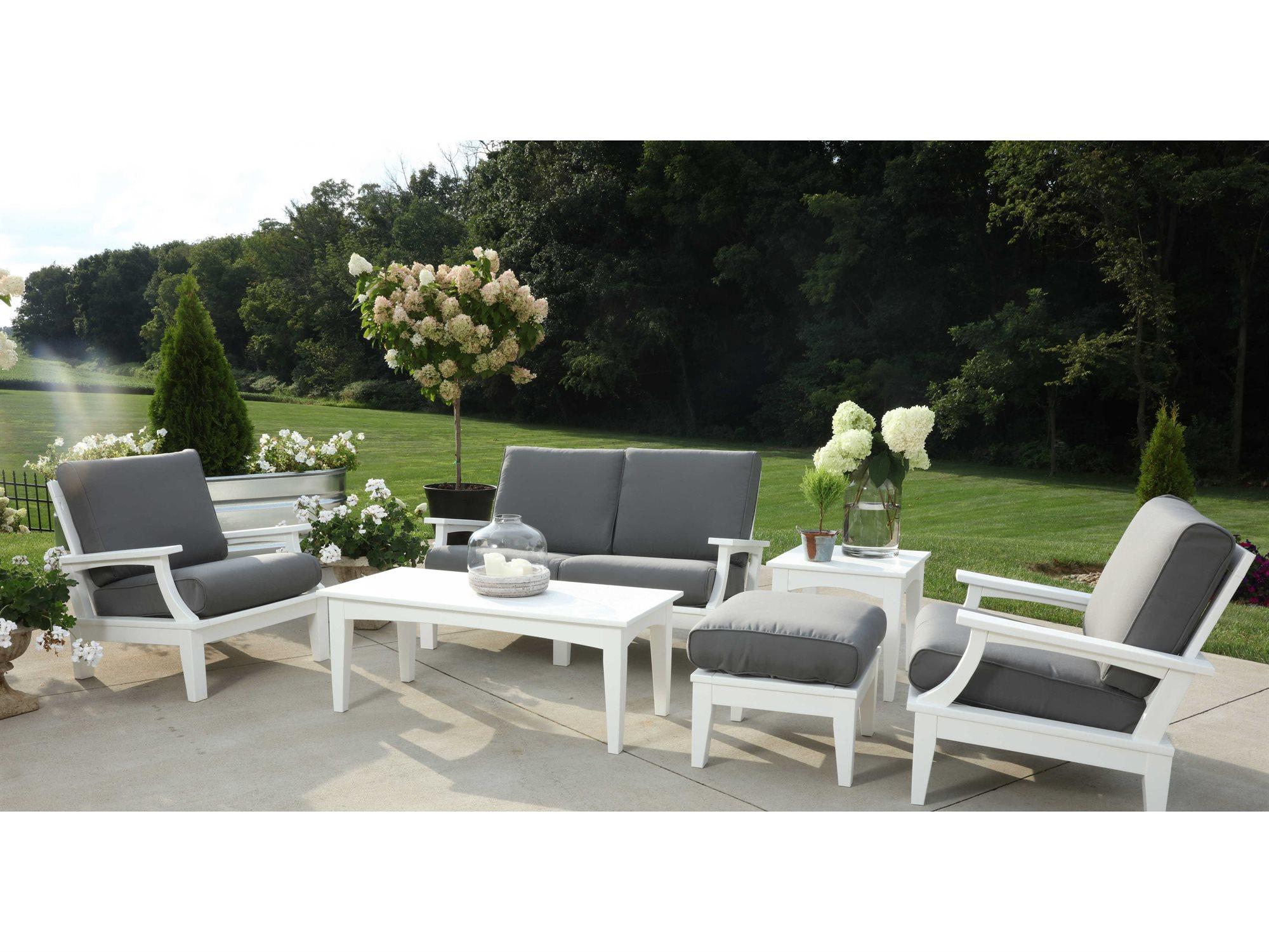 Wildridge Heritage Recycled Plastic 6 Piece Patio Lounge Set