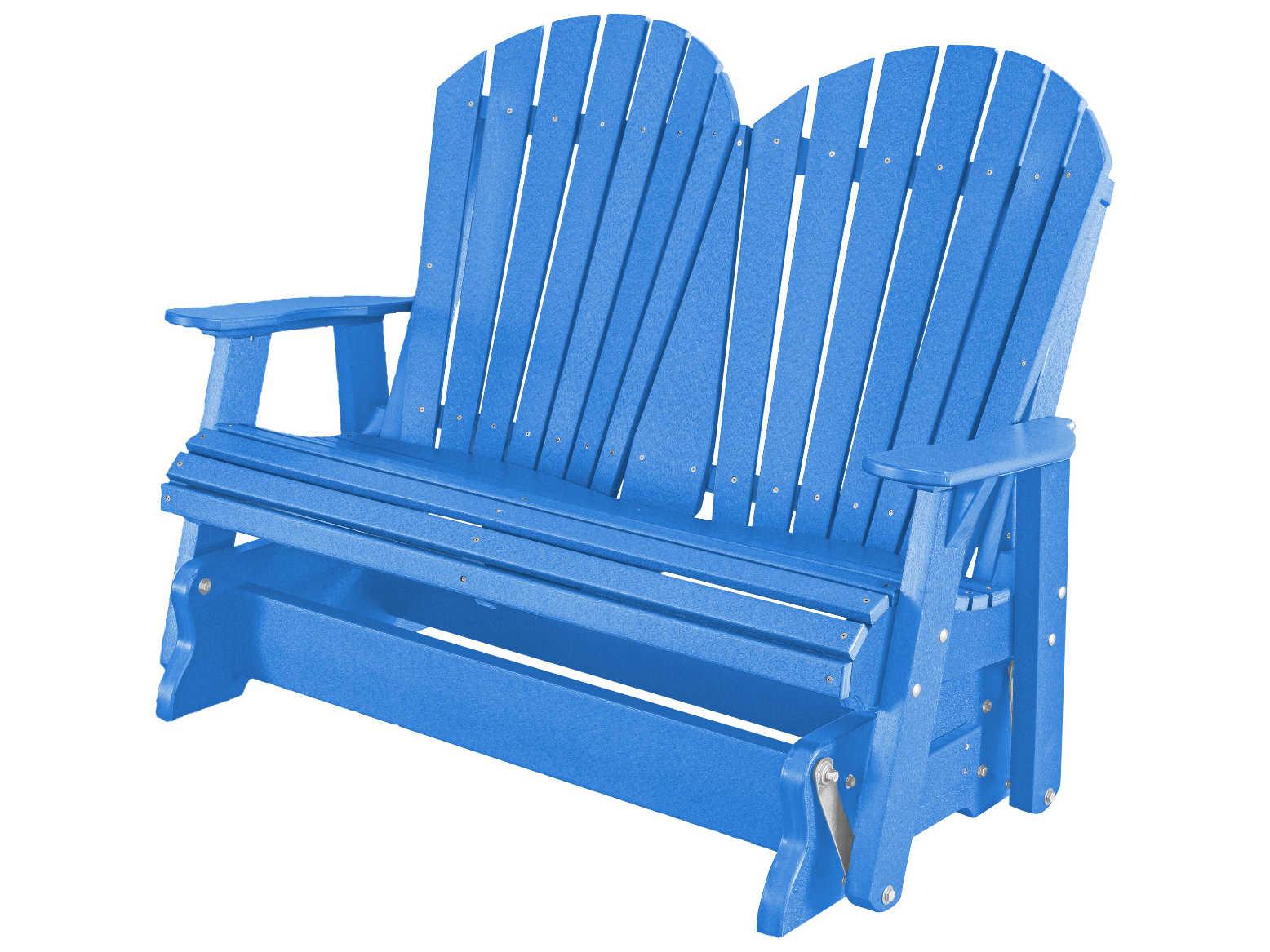 Wildridge Heritage Recycled Plastic Glider Outdoor Loveseat