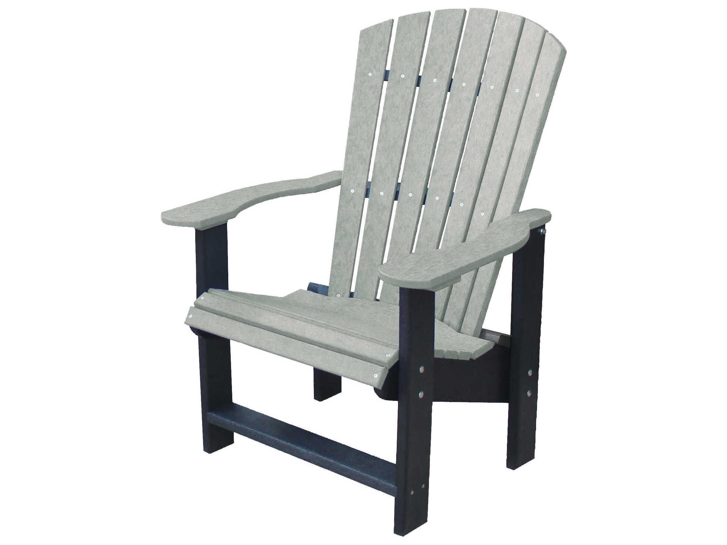 Wildridge Heritage Recycled Plastic Upright Outdoor Patio Adirondack Chair
