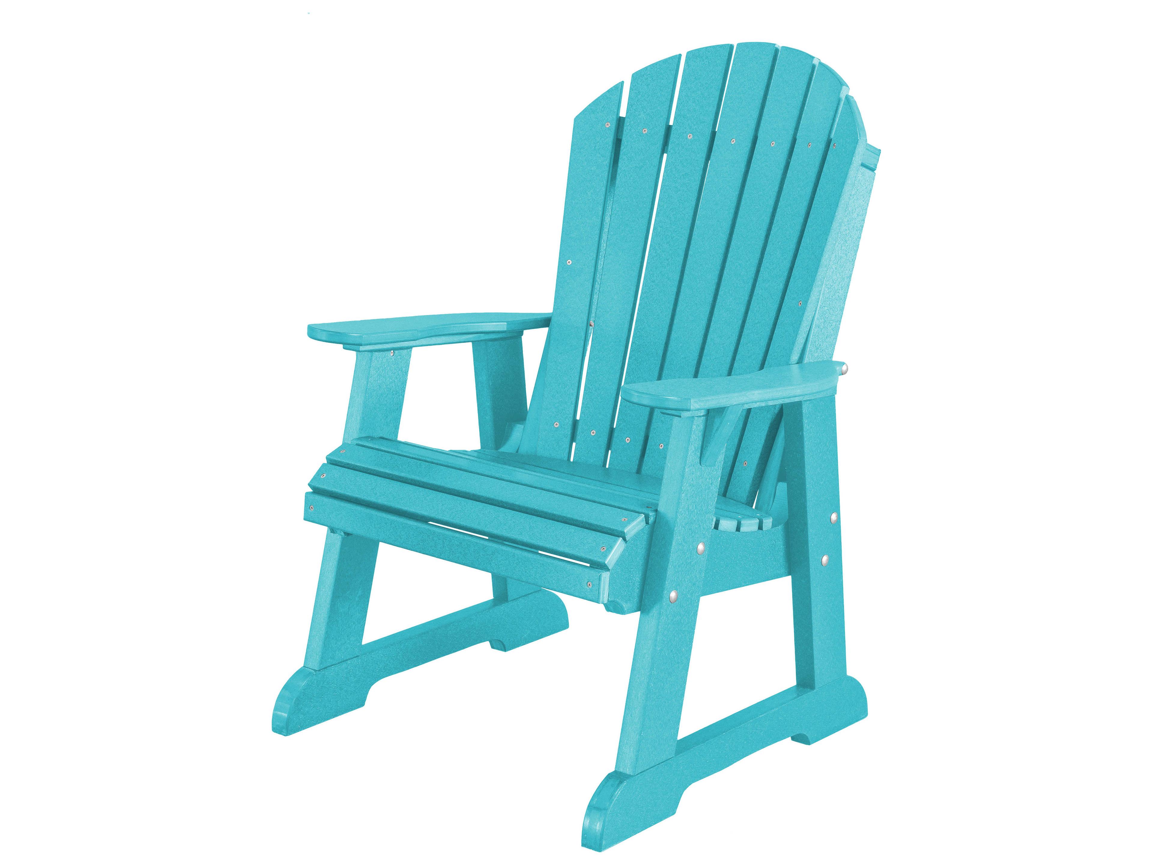 Wildridge Heritage Recycled Plastic High Back Fan Outdoor Lounge Chair