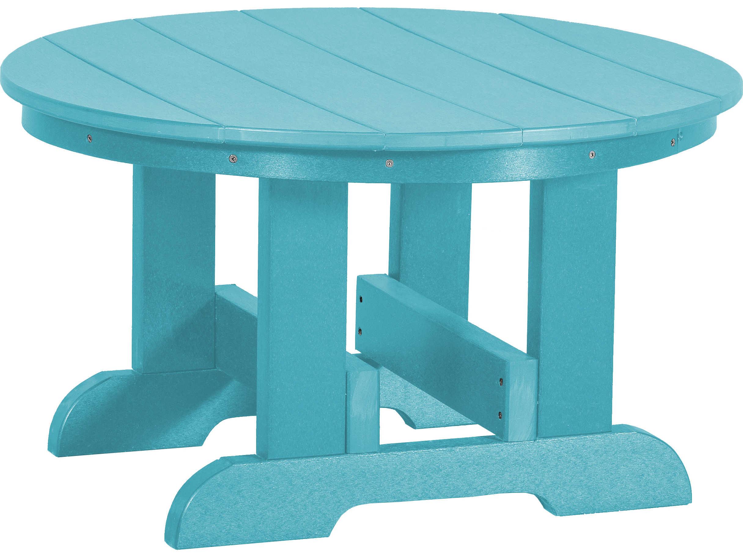 Wildridge Heritage Recycled Plastic Round Patio Chat Table