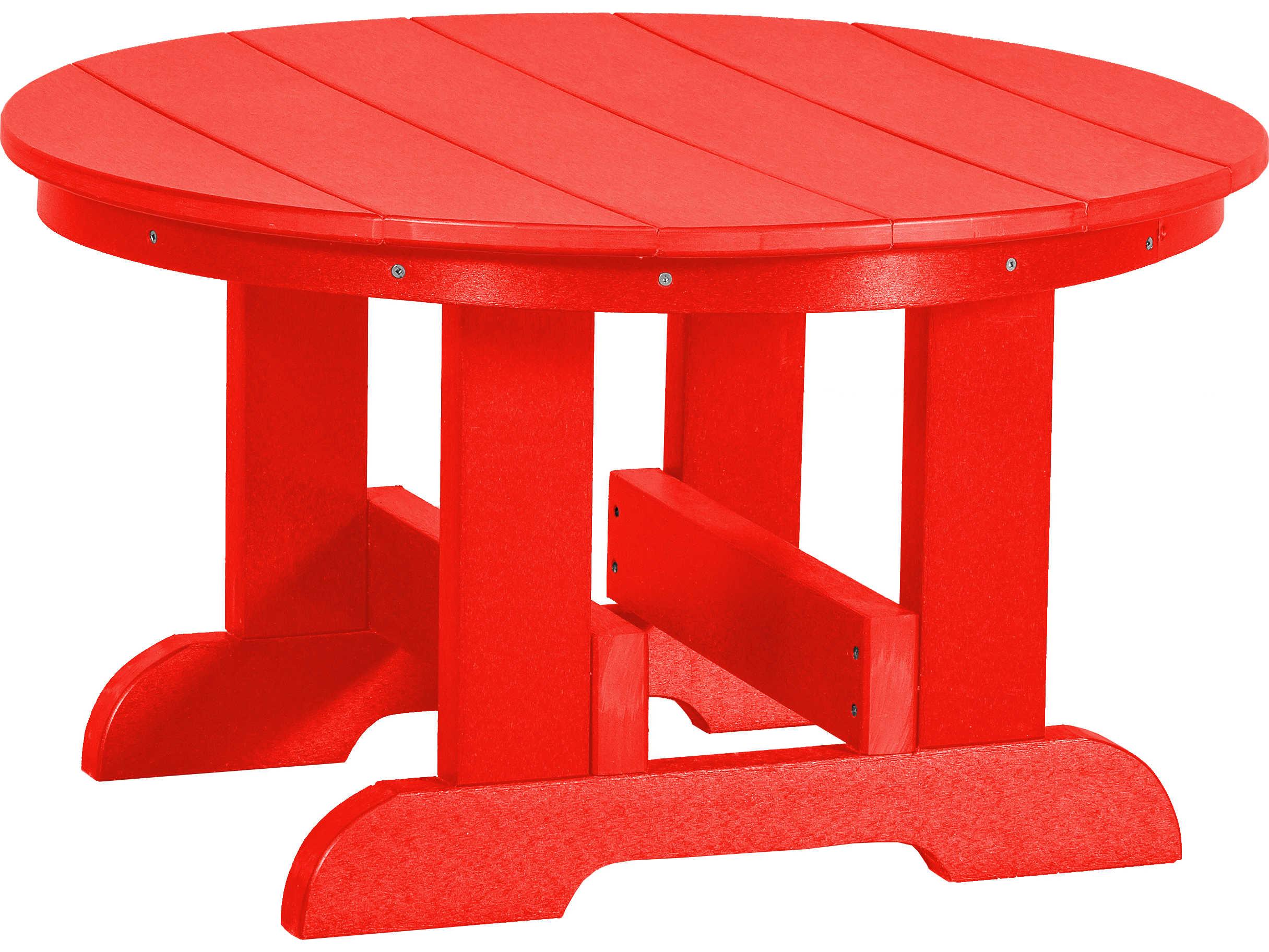 Wildridge Heritage Recycled Plastic Round Patio Chat Table