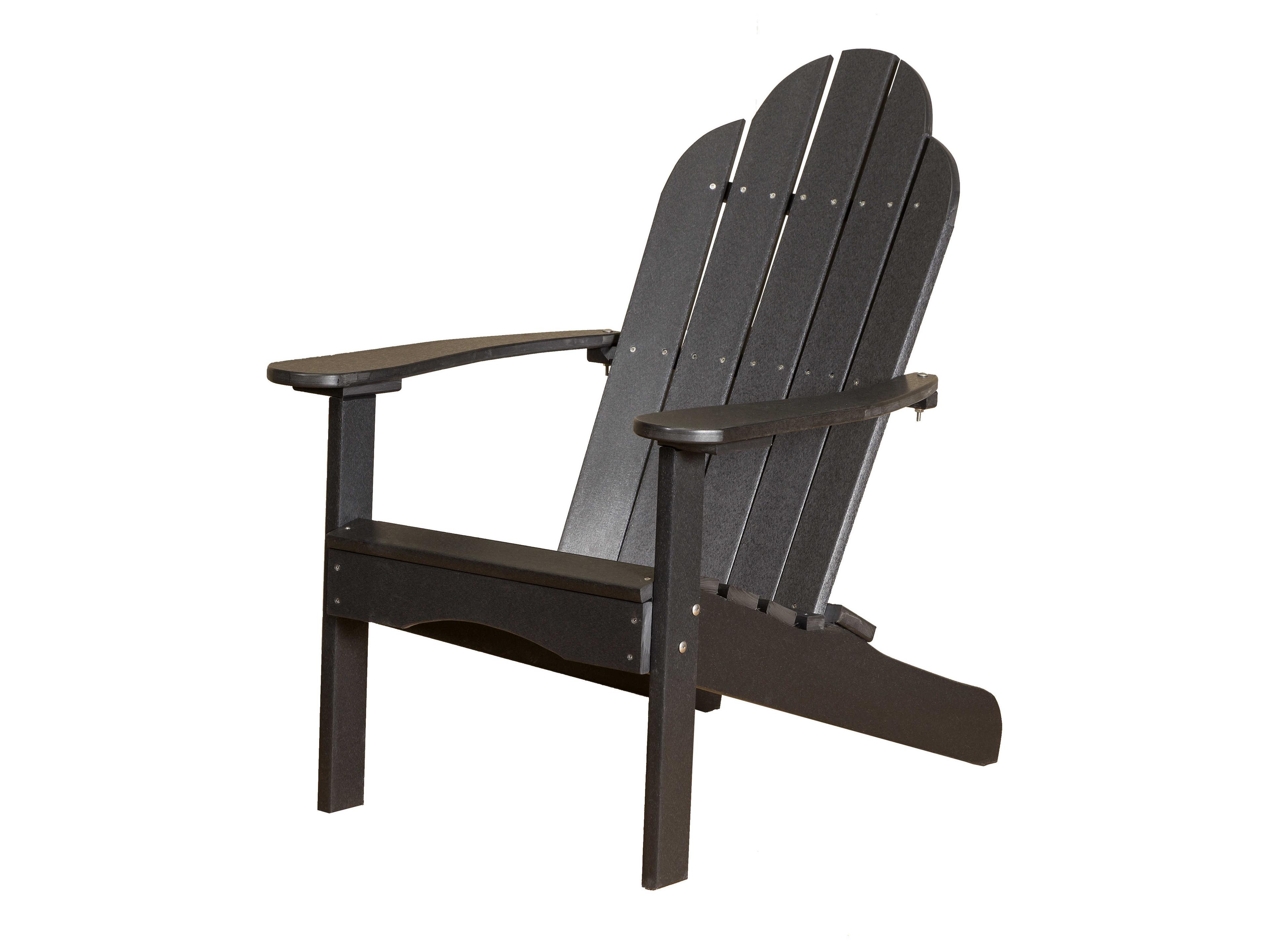Wildridge Classic Recycled Plastic Outdoor Patio Adirondack Chair