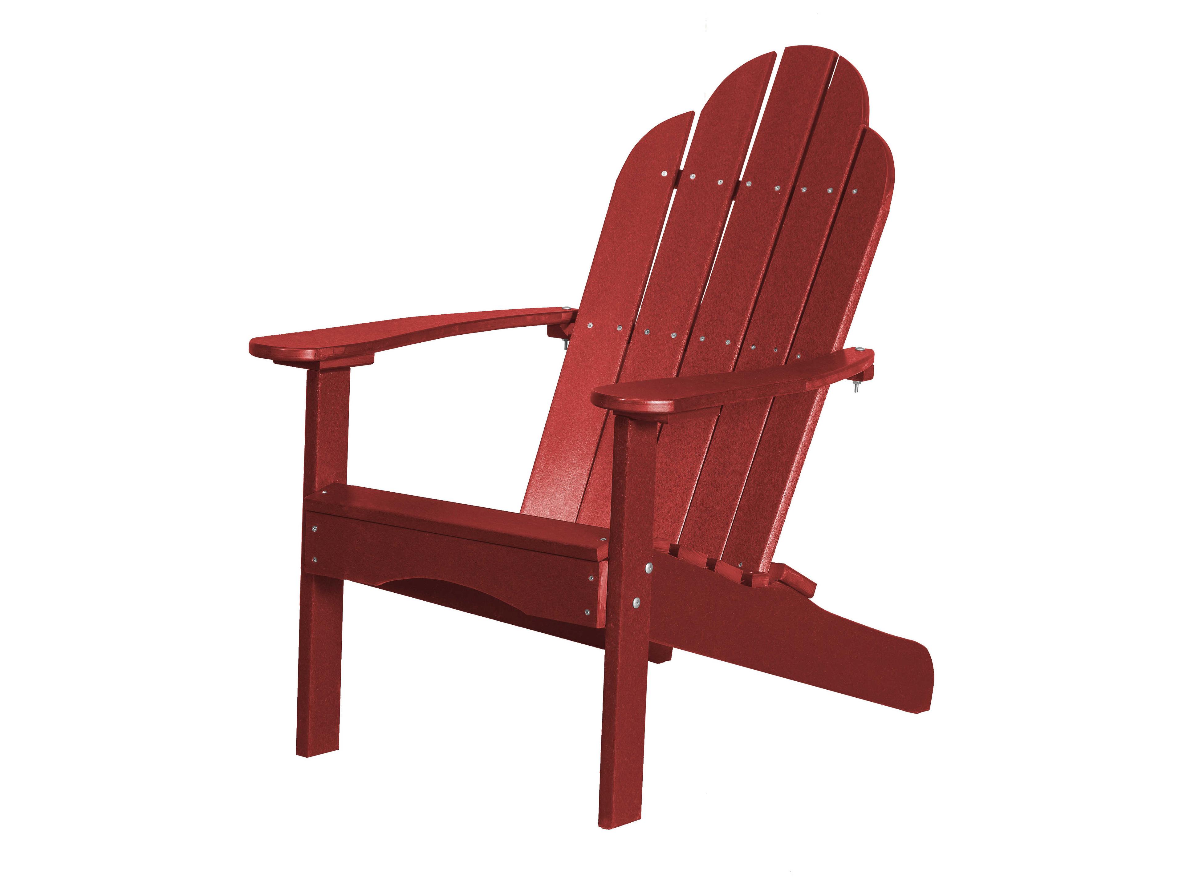 Wildridge Classic Recycled Plastic Outdoor Patio Adirondack Chair