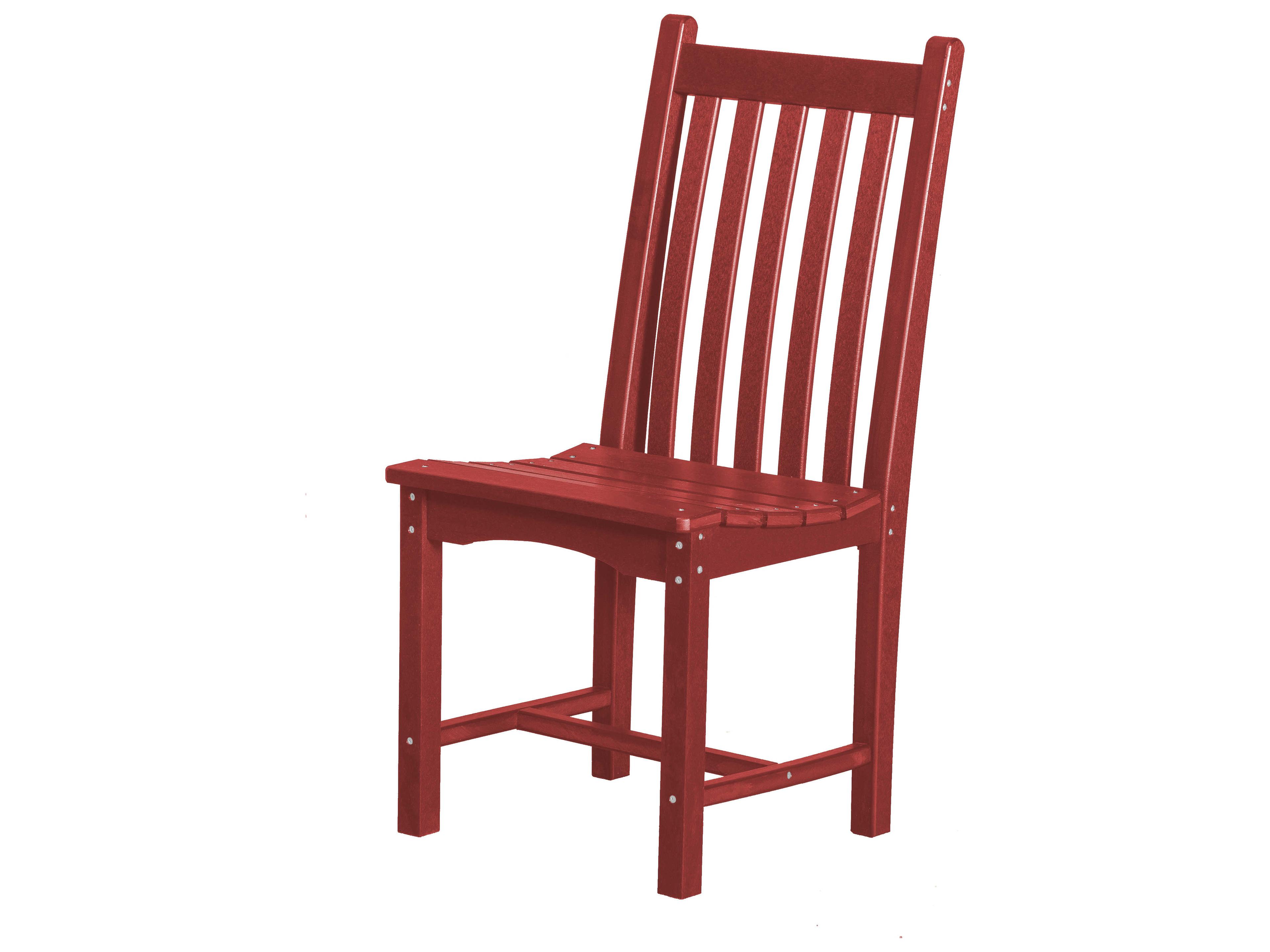 Wildridge Classic Recycled Plastic Patio Dining Side Chair