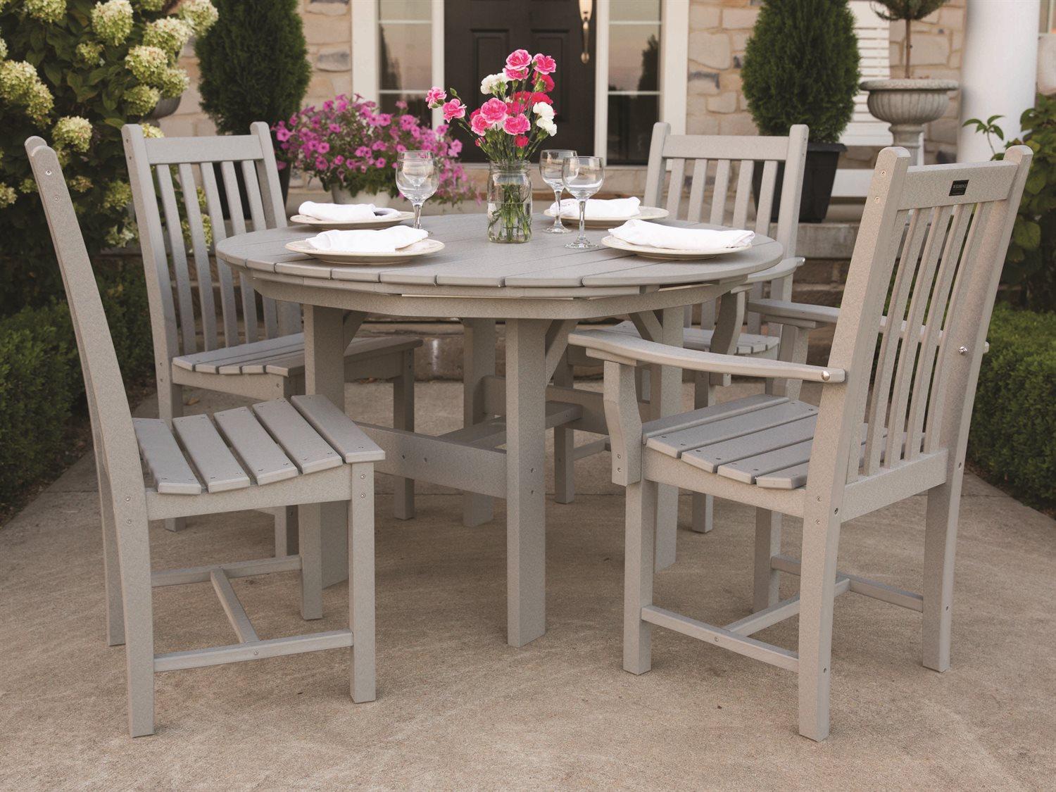 Wildridge Classic Recycled Plastic 5 Piece Patio Dining Set
