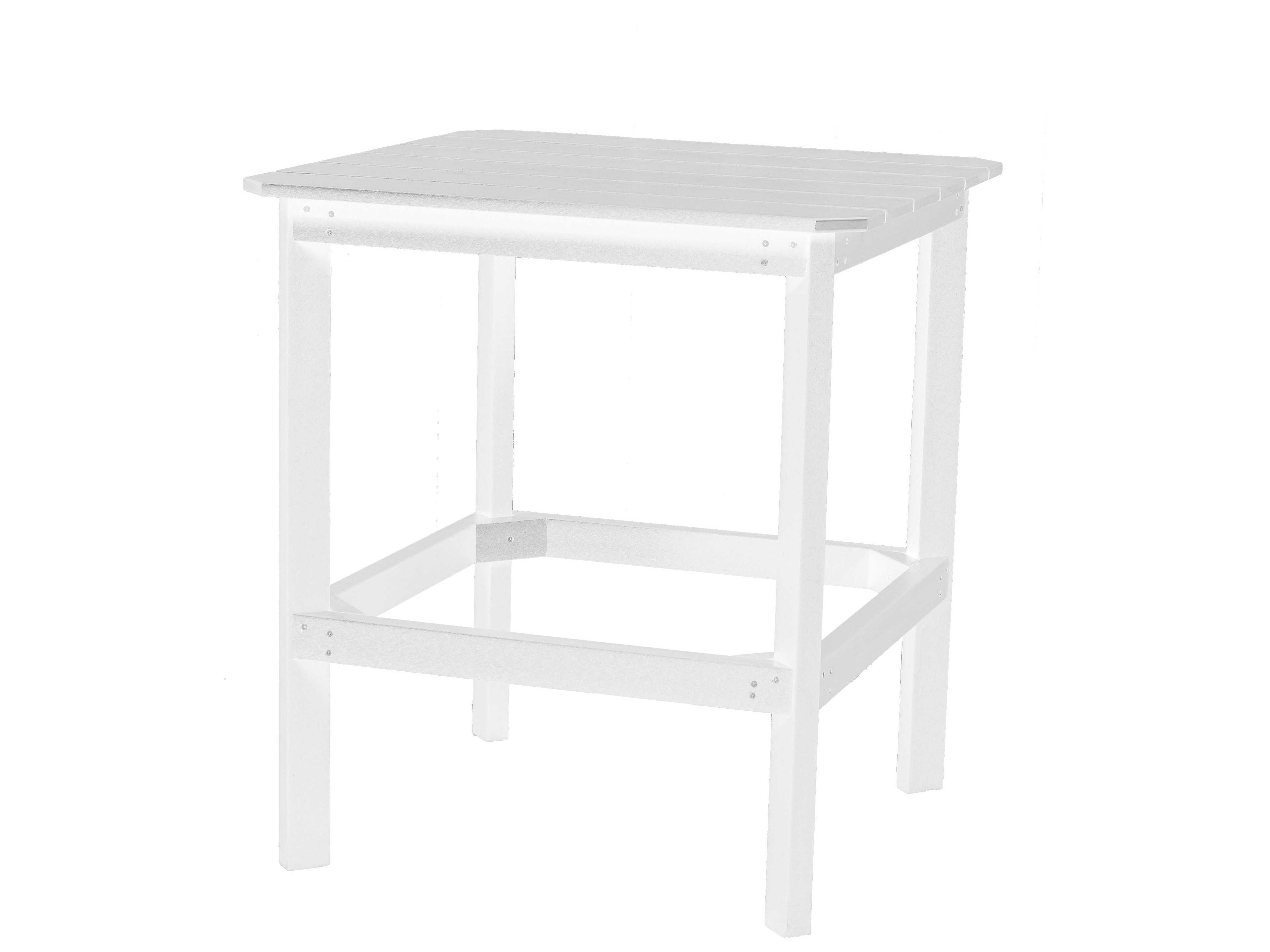 Wildridge Classic Recycled Plastic Square Counter Table