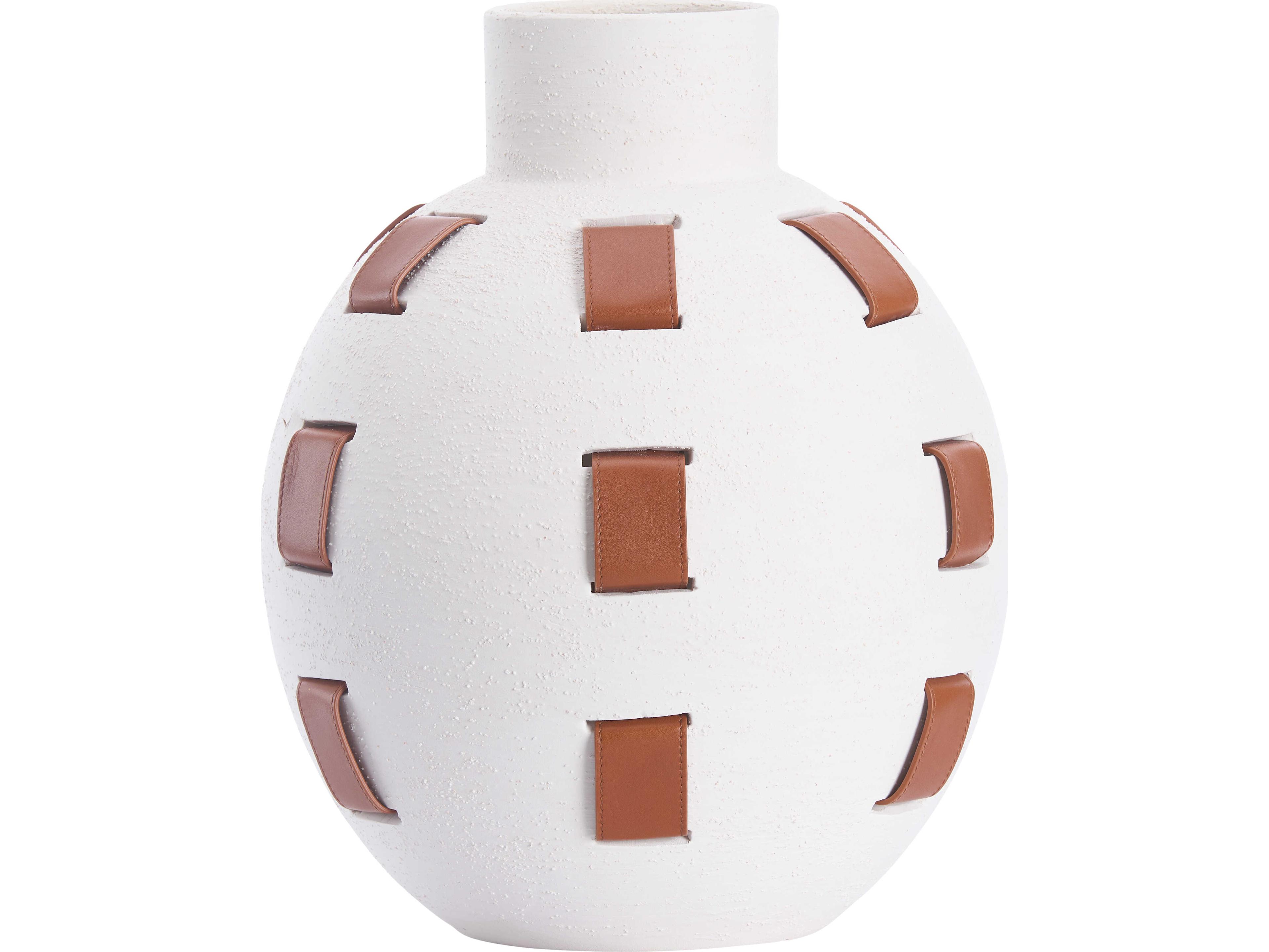 Wildwood Italia White cream Vase