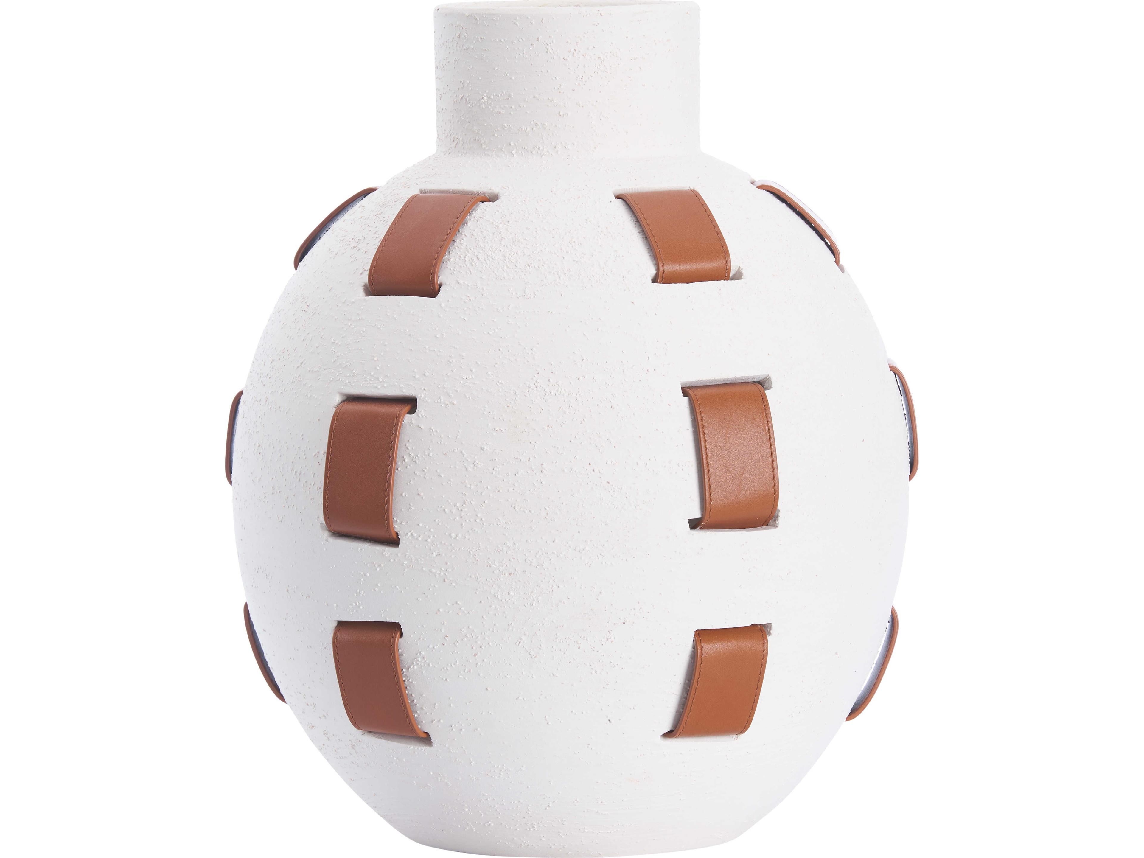 Wildwood Italia White cream Vase