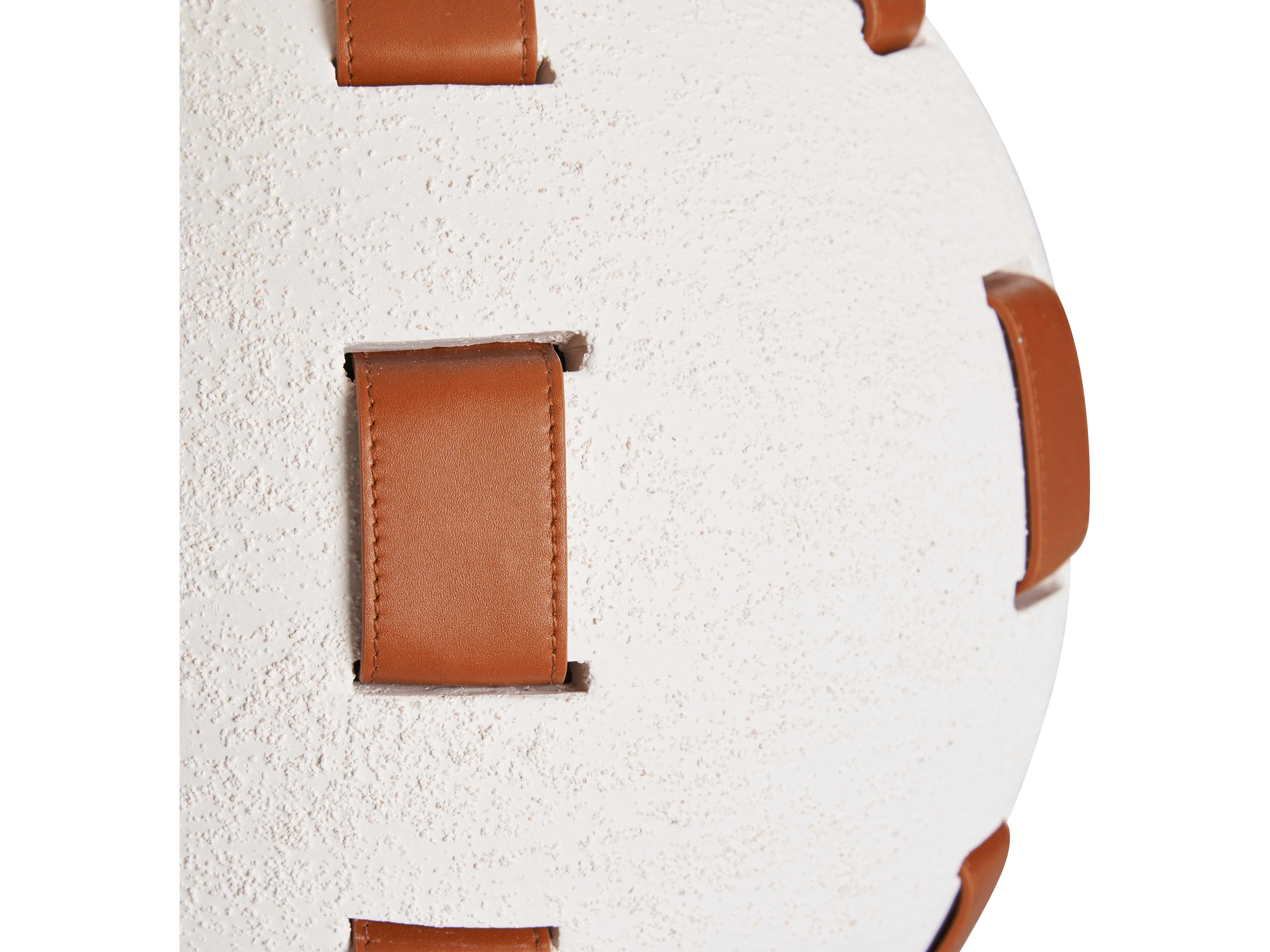 Wildwood Italia White cream Linen Table Lamp