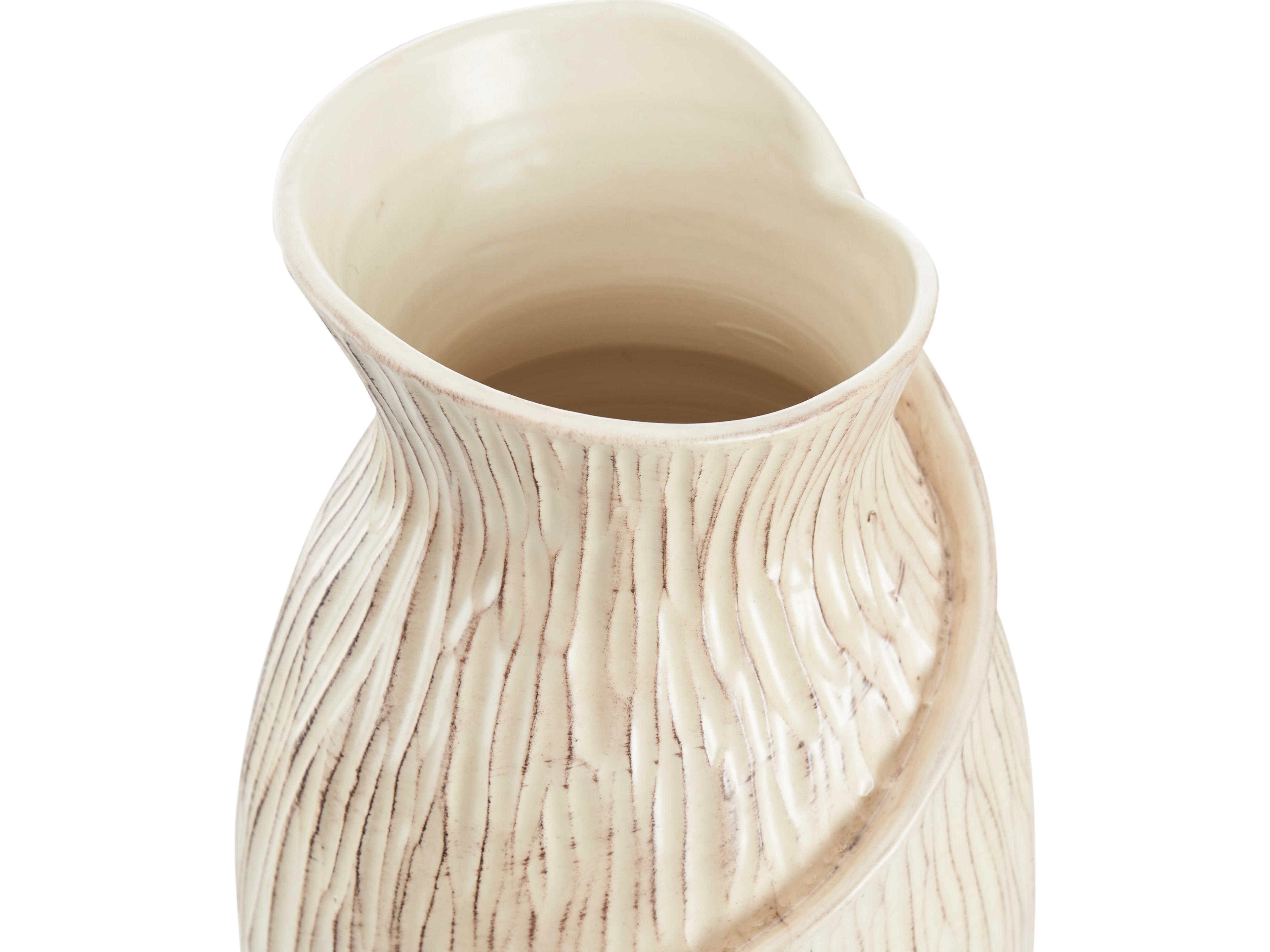 Wildwood Italia White cream Vase