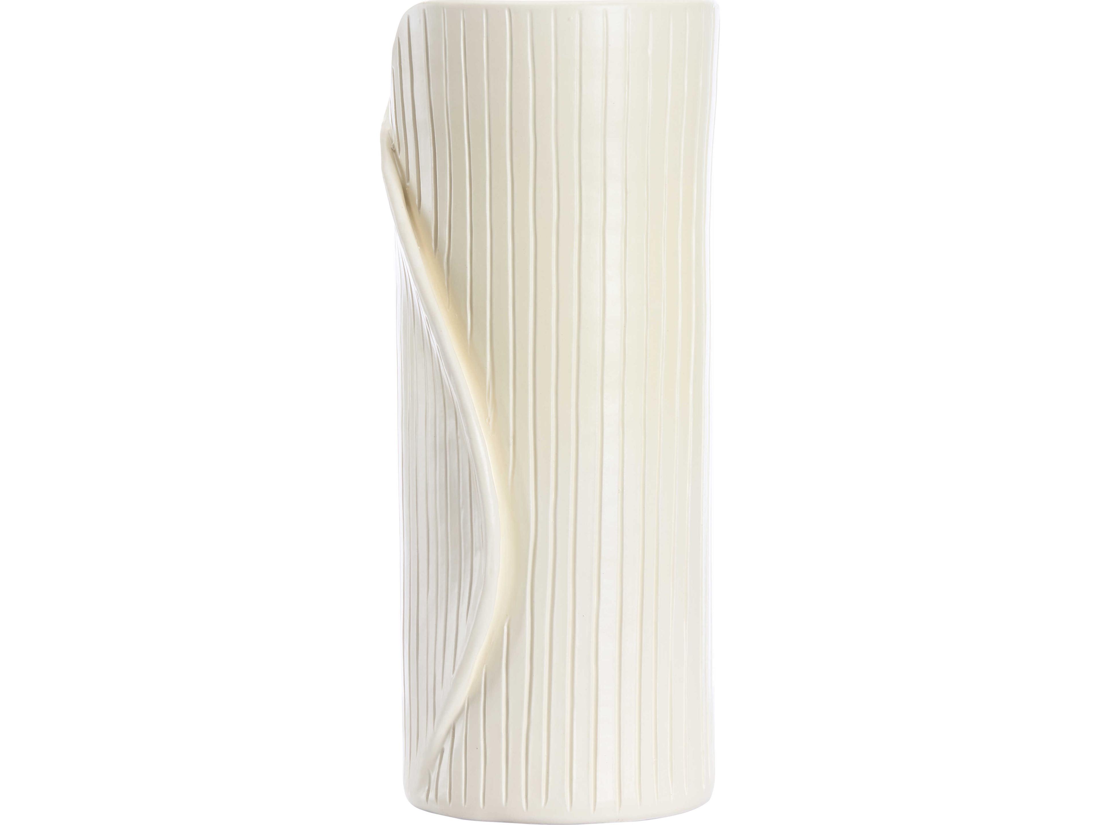 Wildwood Italia White cream Vase
