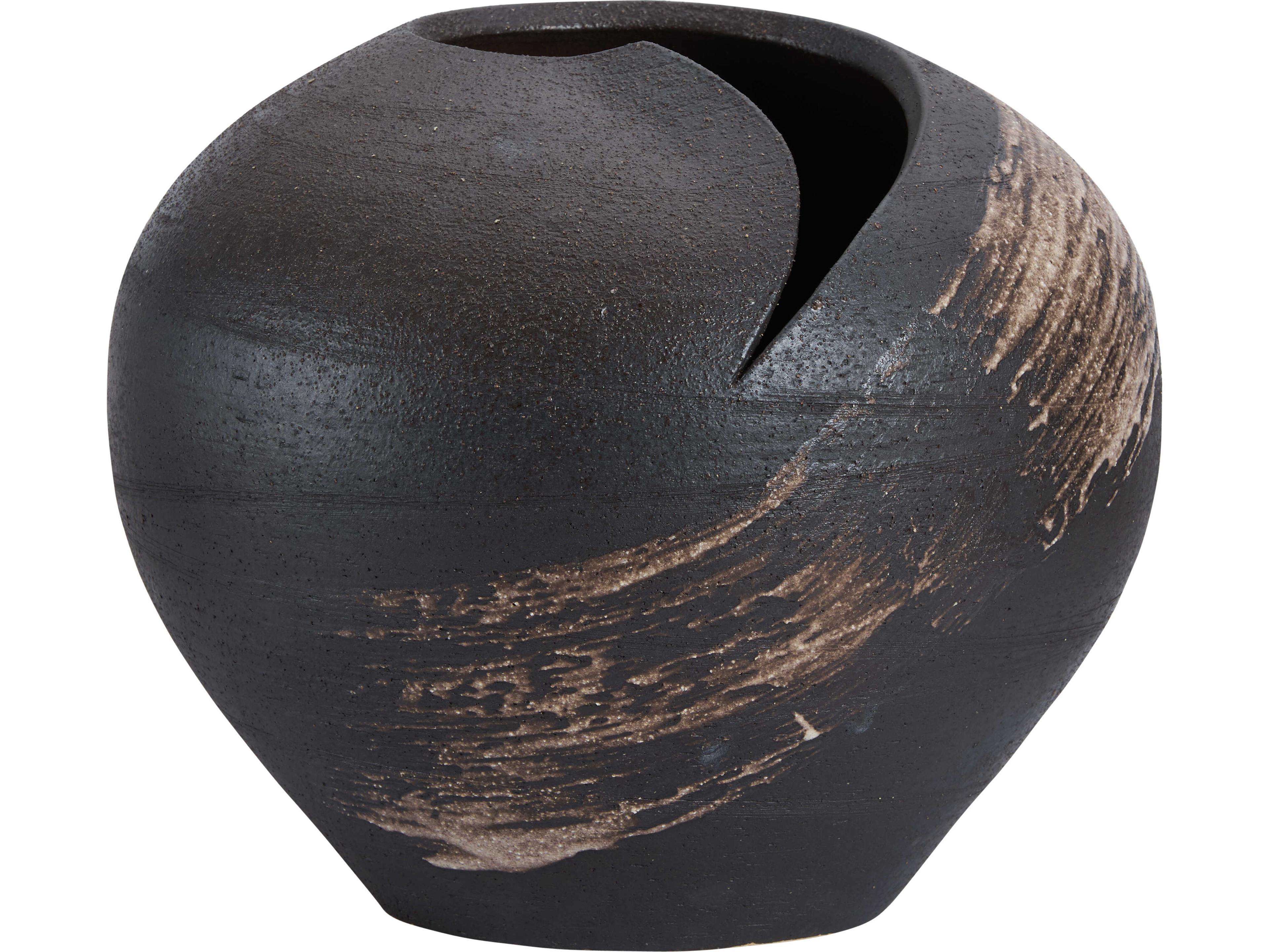Wildwood Shiga Black Vase