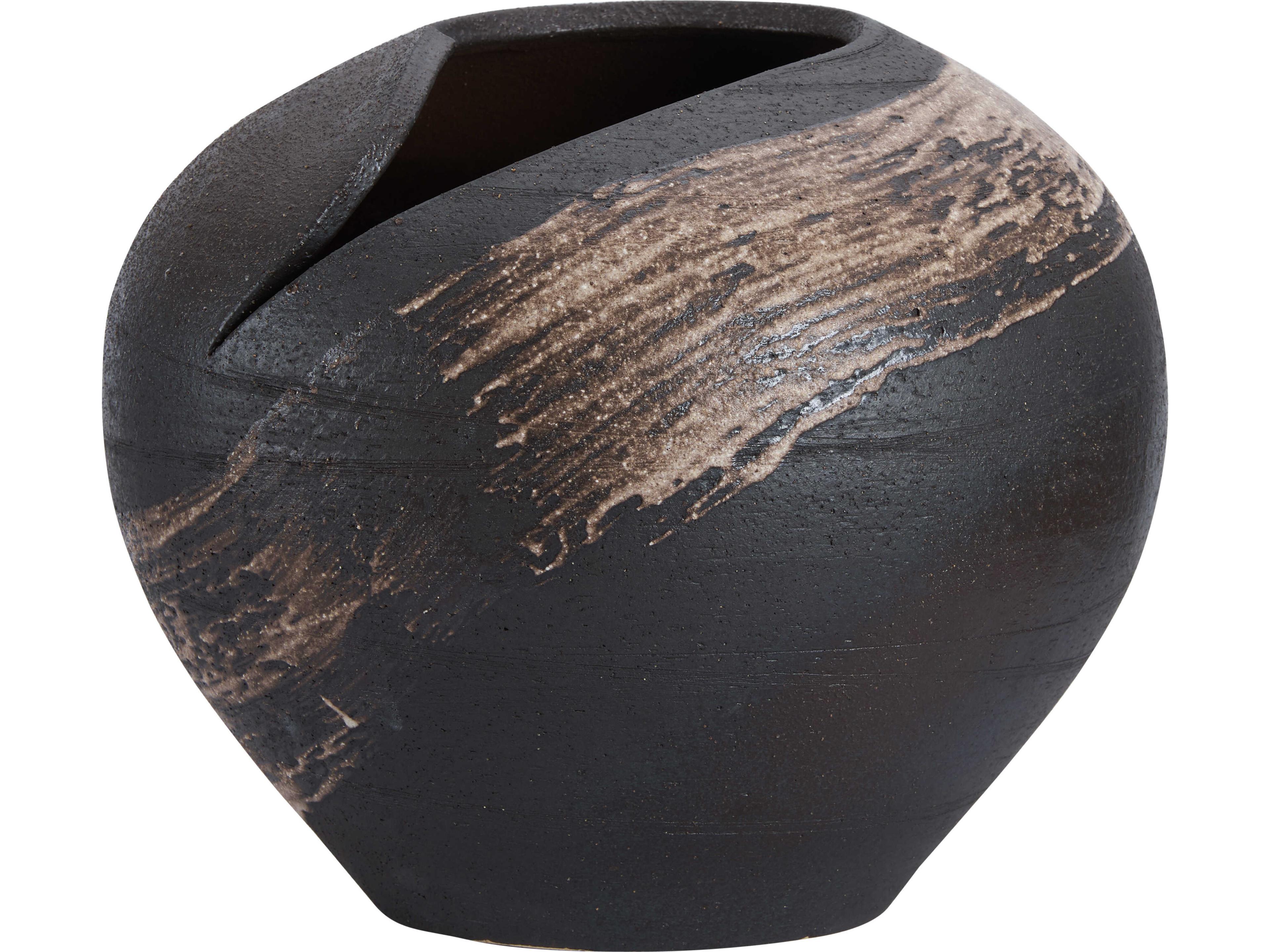 Wildwood Shiga Black Vase