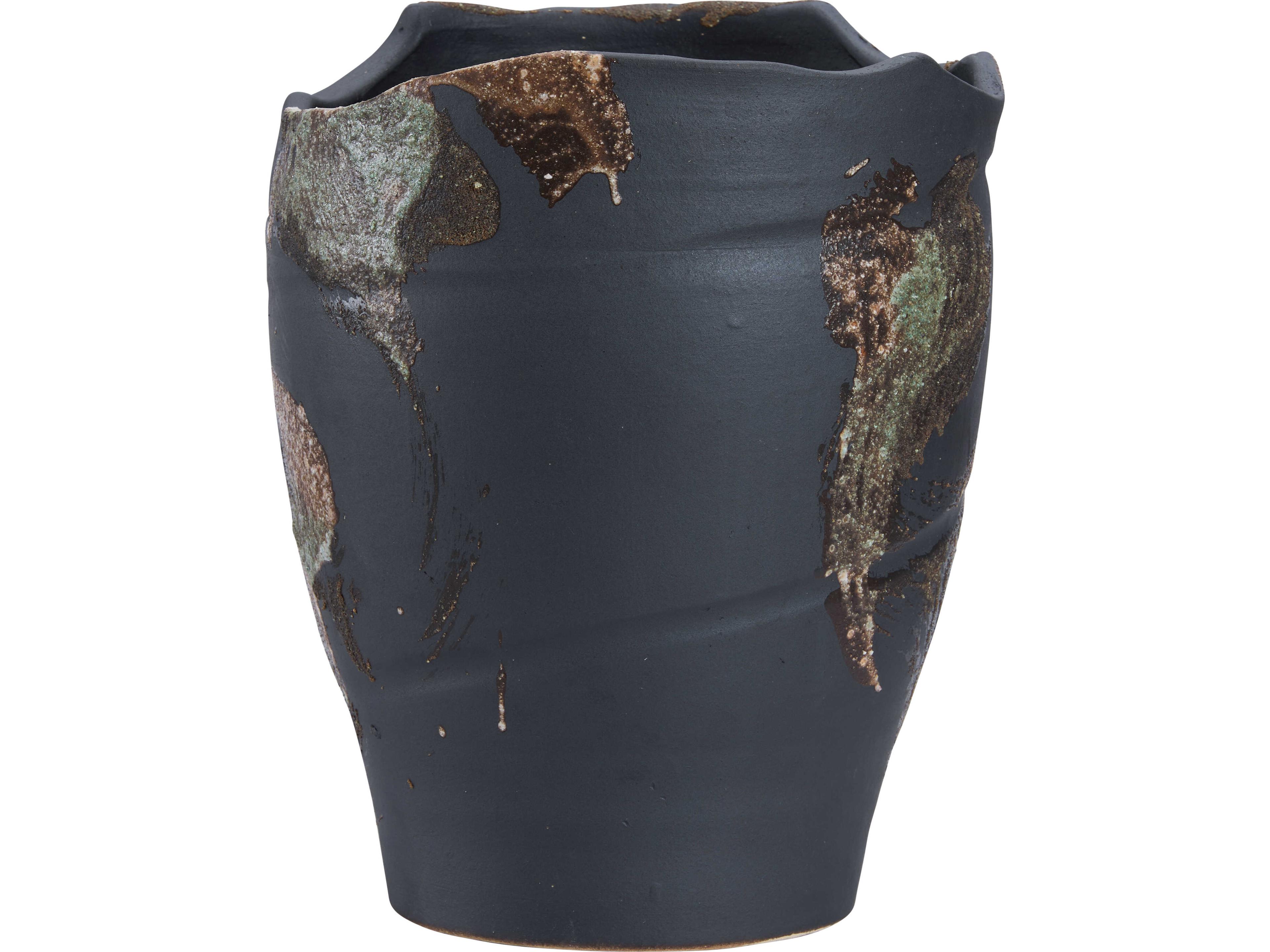 Wildwood Shiga Black Vase