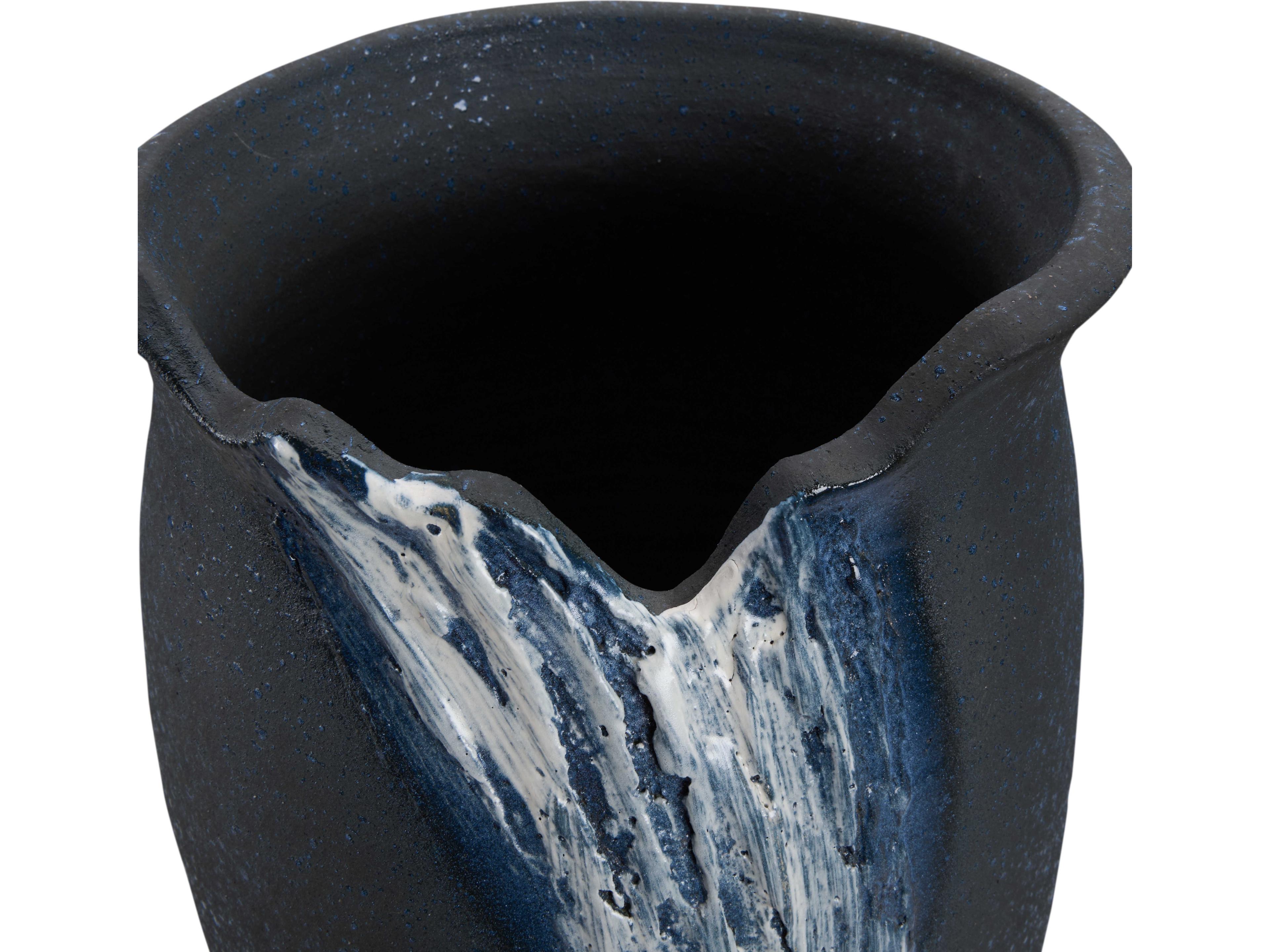Wildwood Shiga Black Vase
