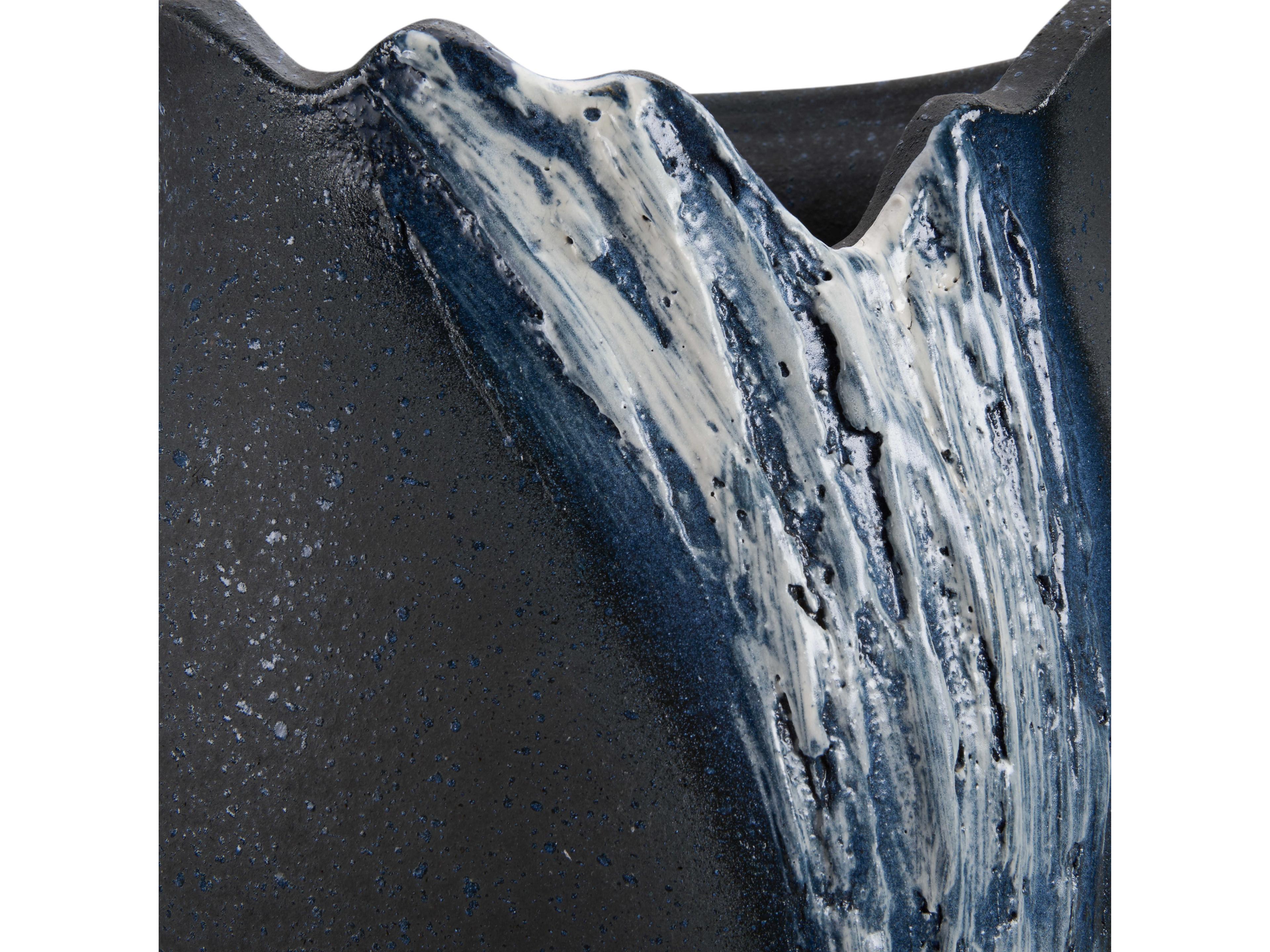 Wildwood Shiga Black Vase