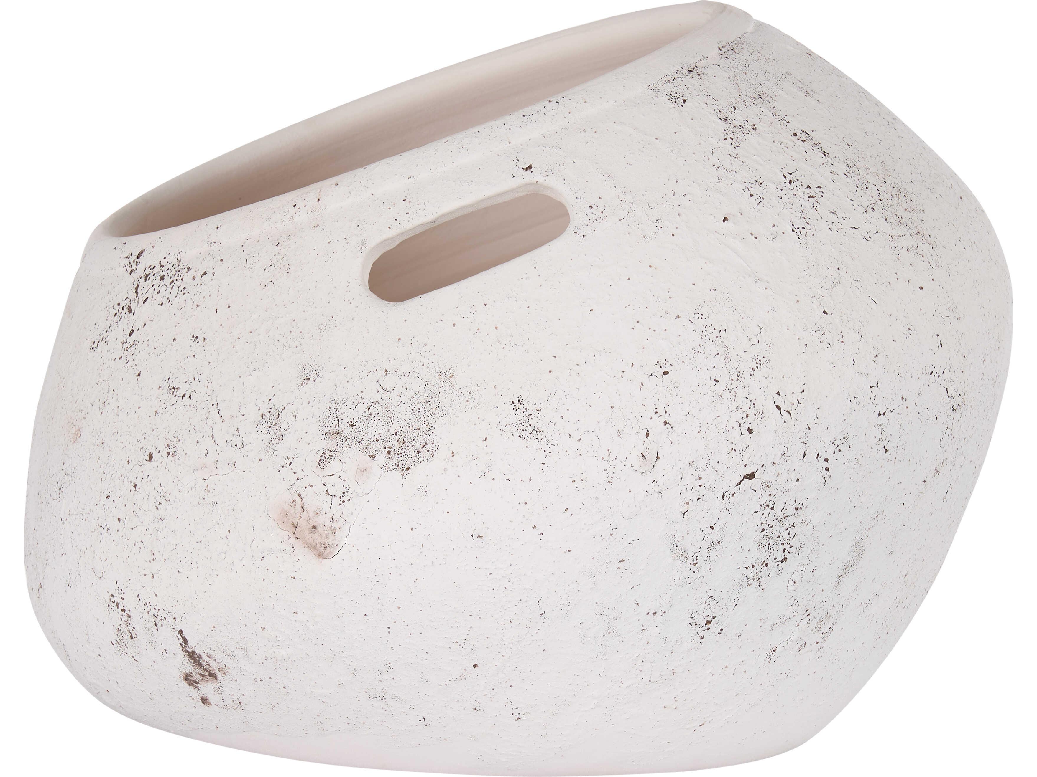 Wildwood Italia White cream Vase