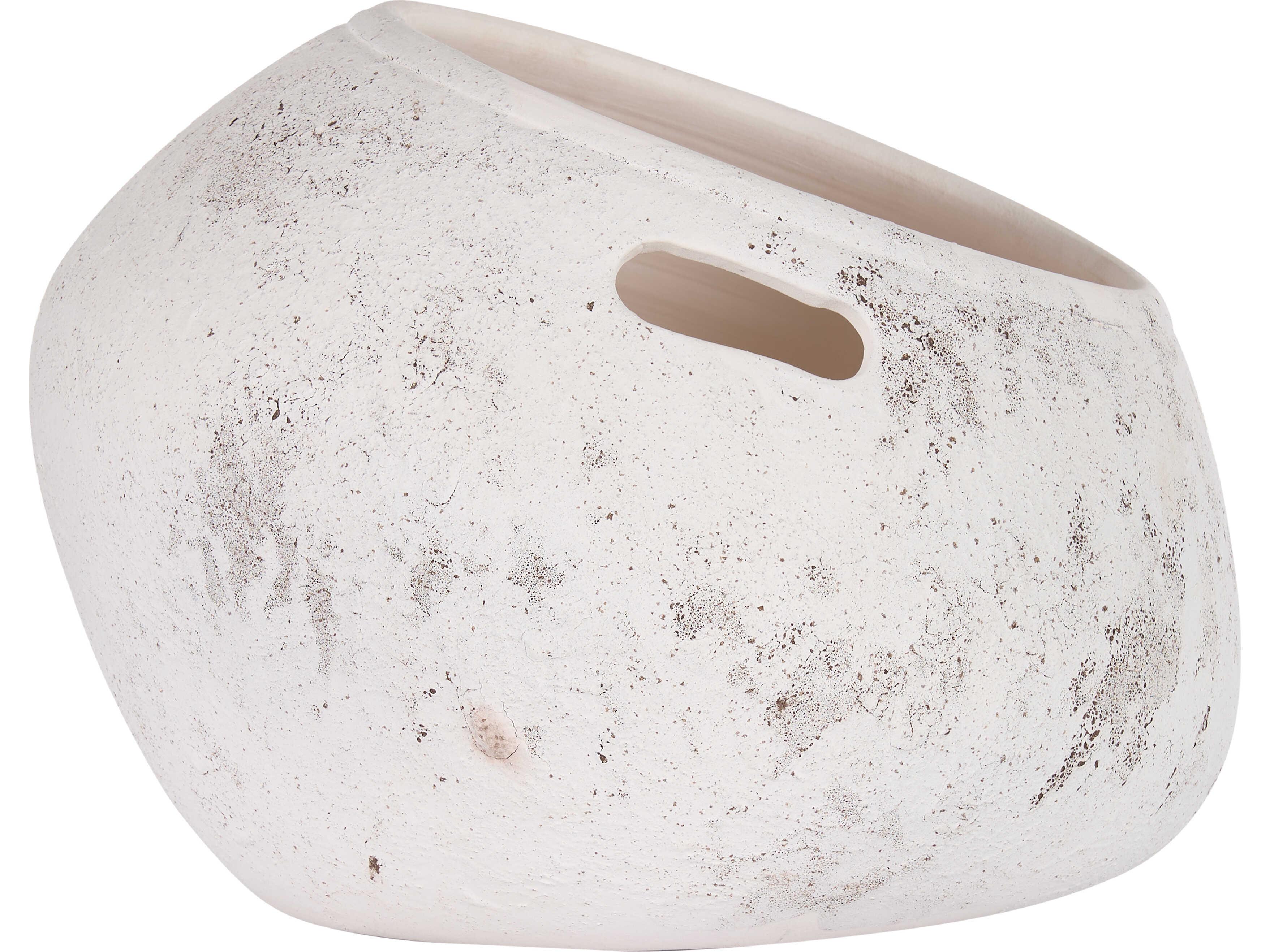 Wildwood Italia White cream Vase