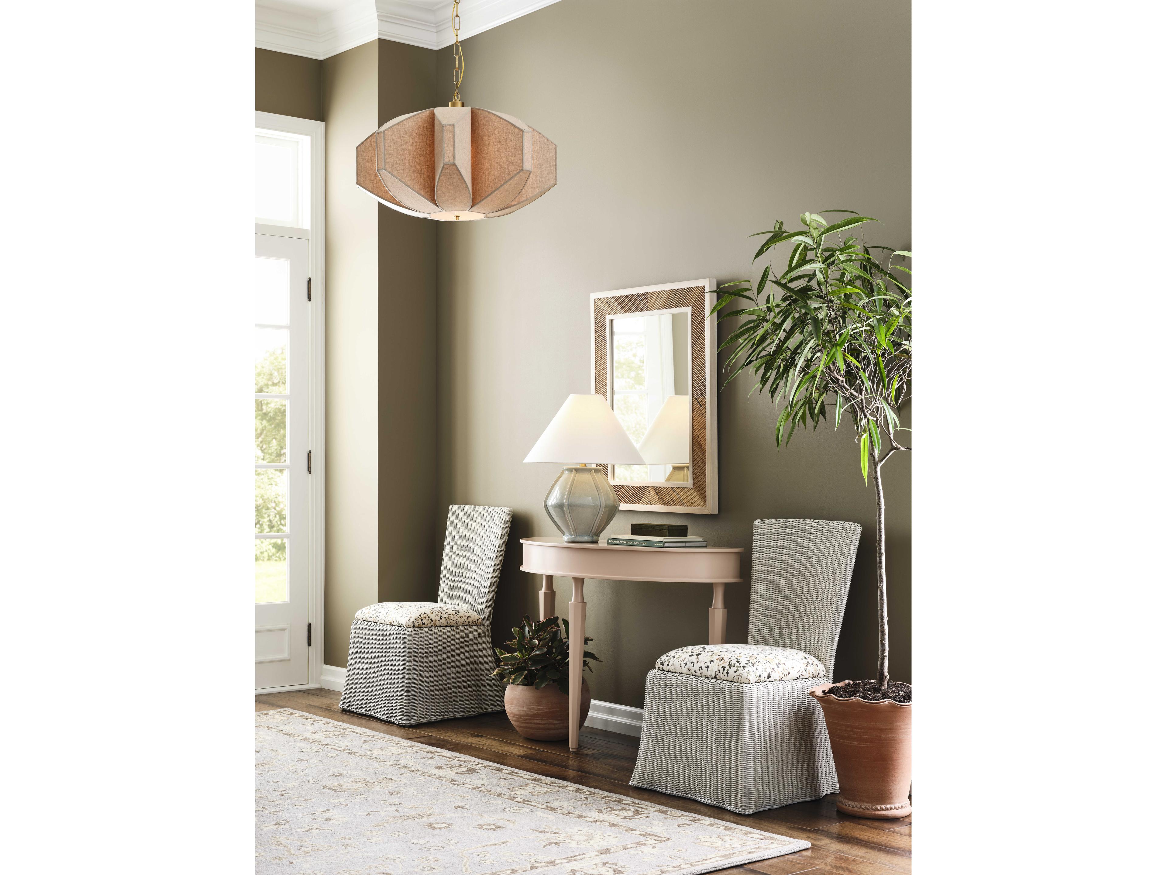 Wildwood White cream Wall Mirror Rectangular