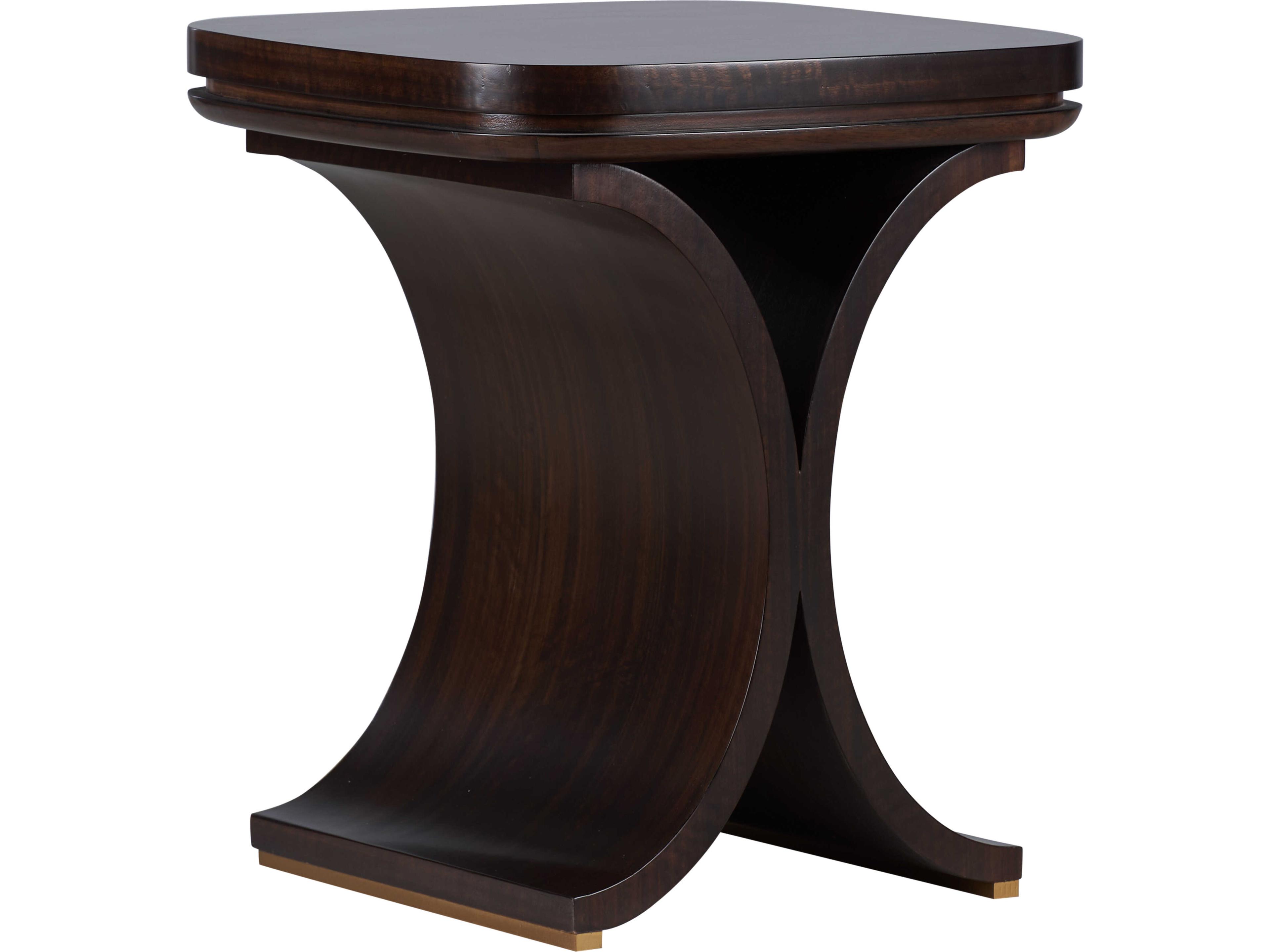 Wildwood Square Wood Brown End Table