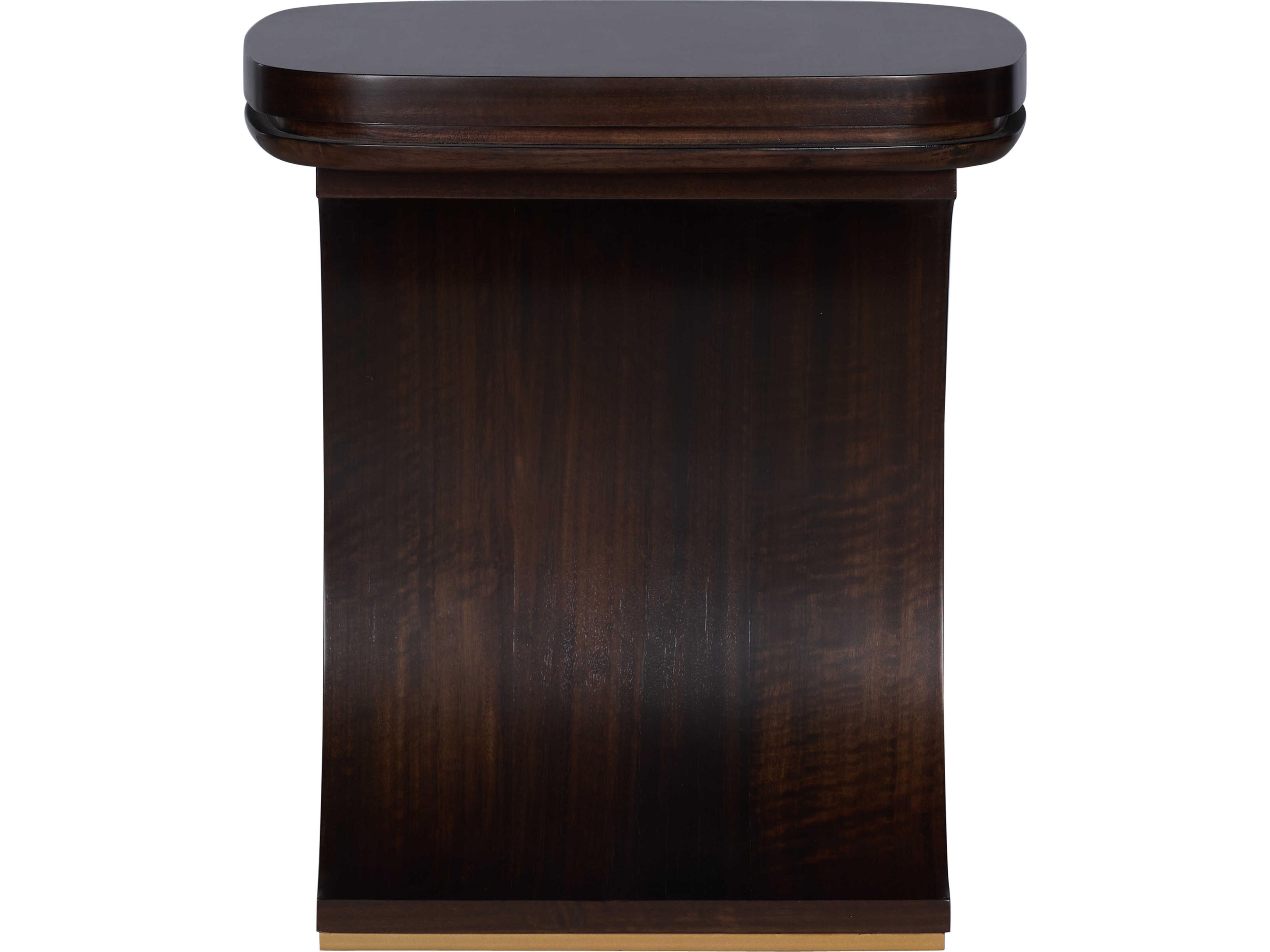 Wildwood Square Wood Brown End Table