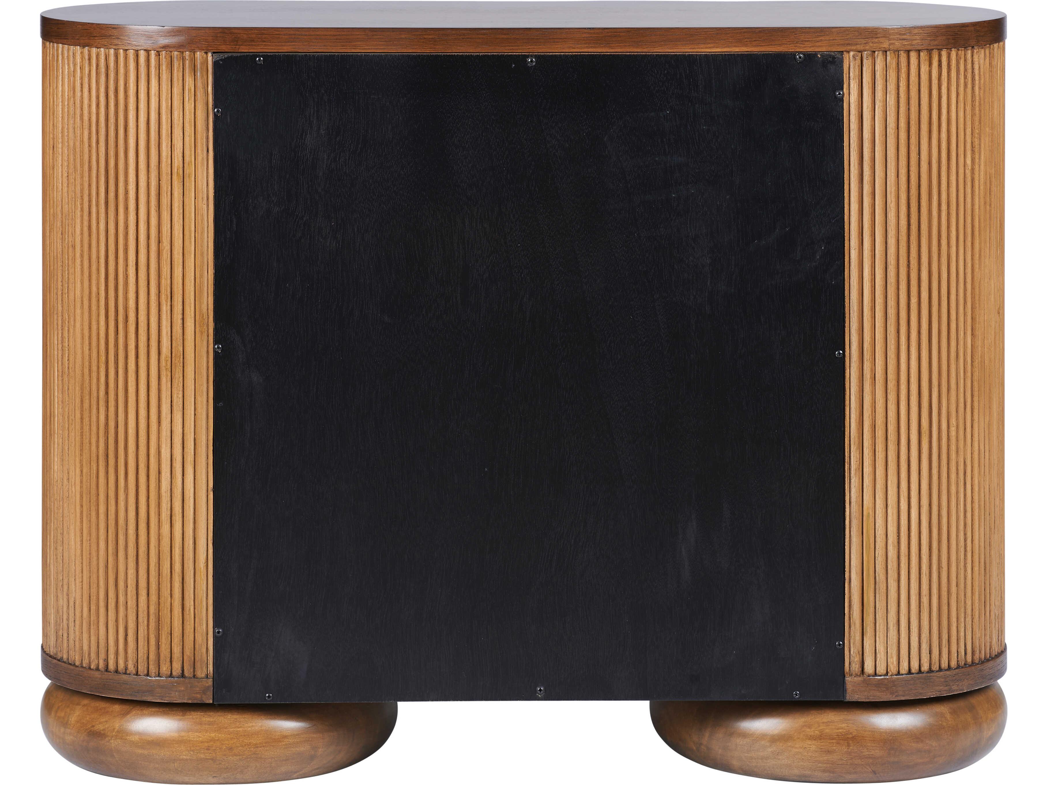 Wildwood Brown Walnut Wood Accent Chest