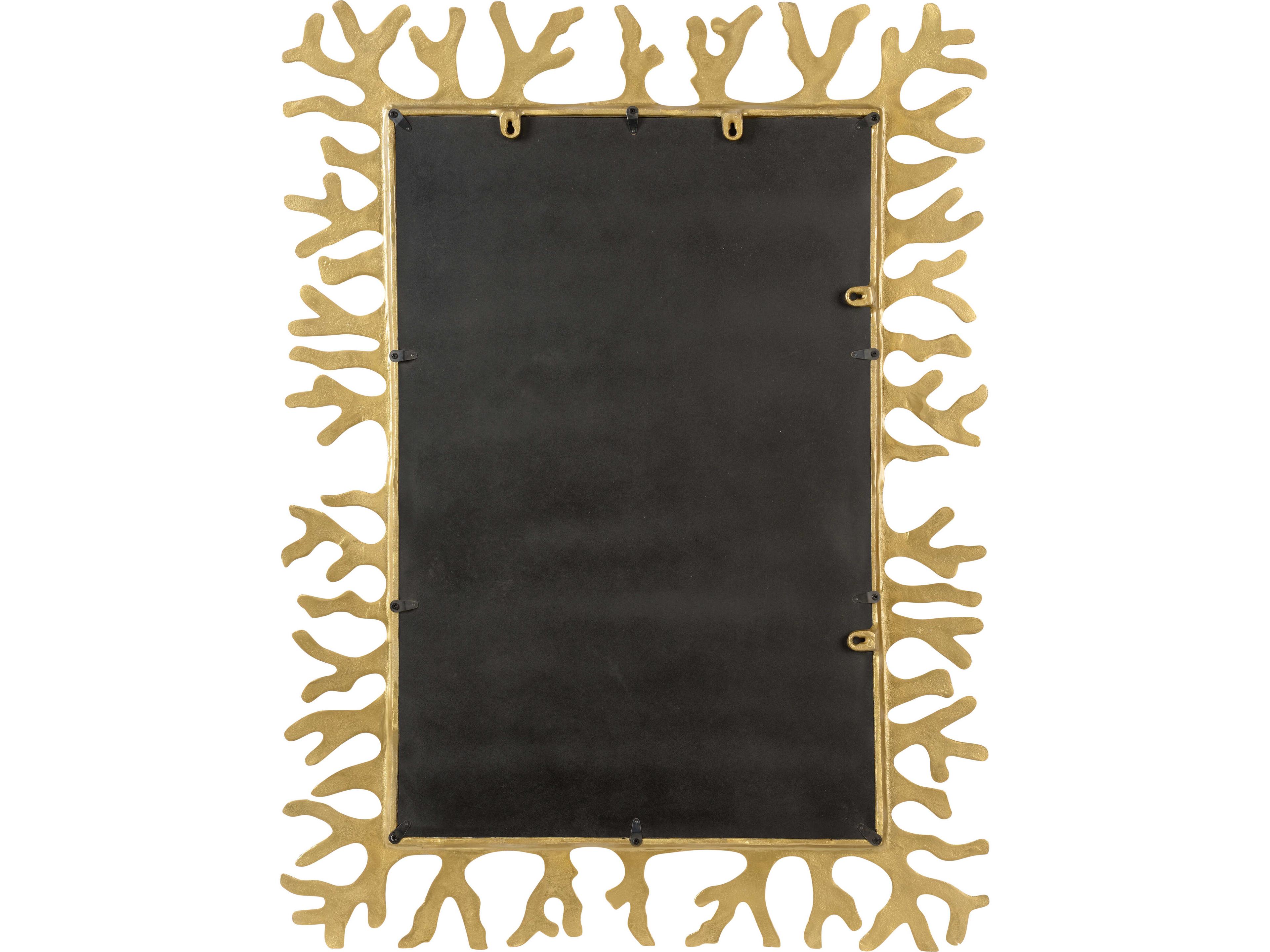 Wildwood Gold Wall Mirror Rectangular
