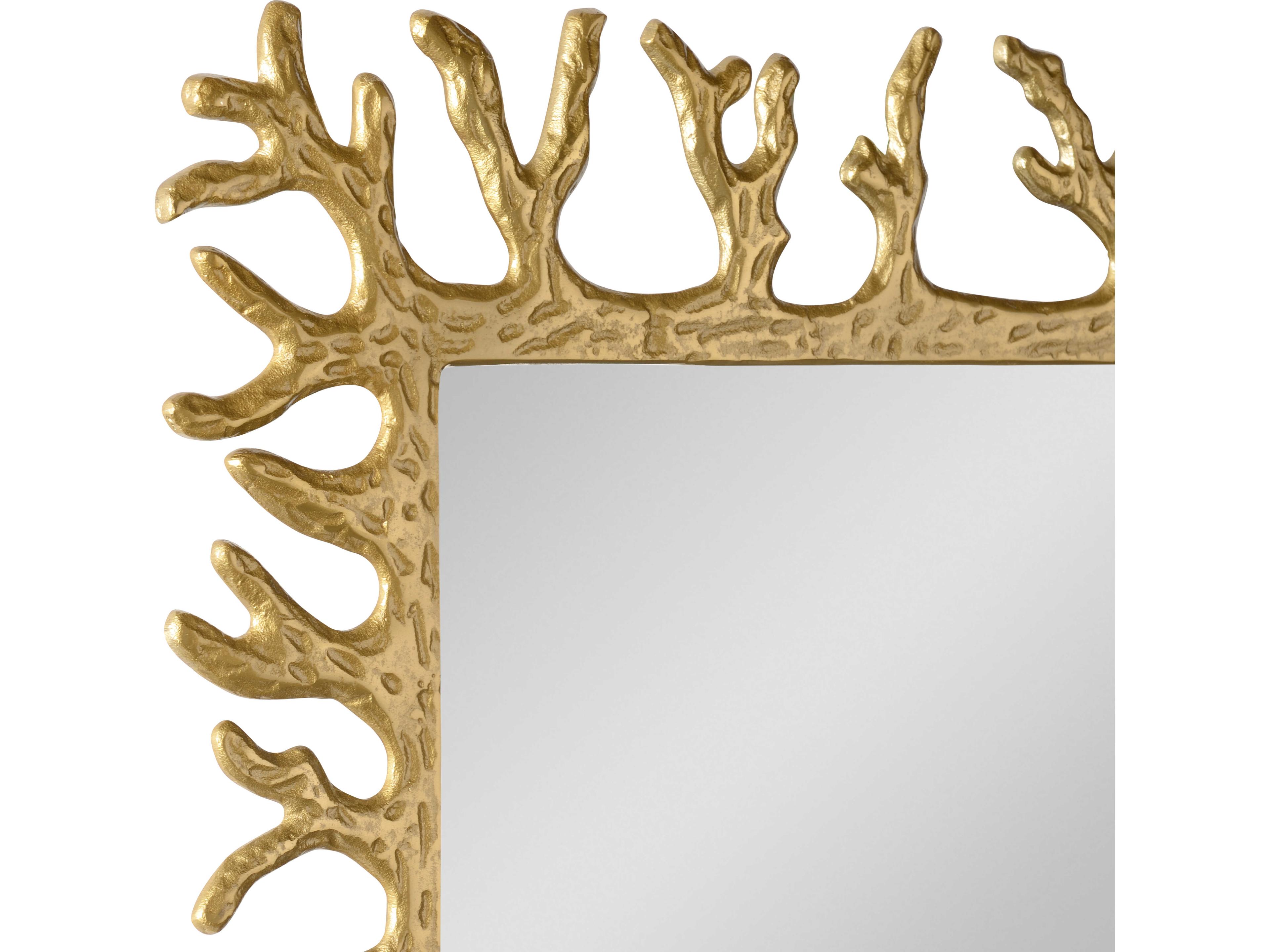 Wildwood Gold Wall Mirror Rectangular