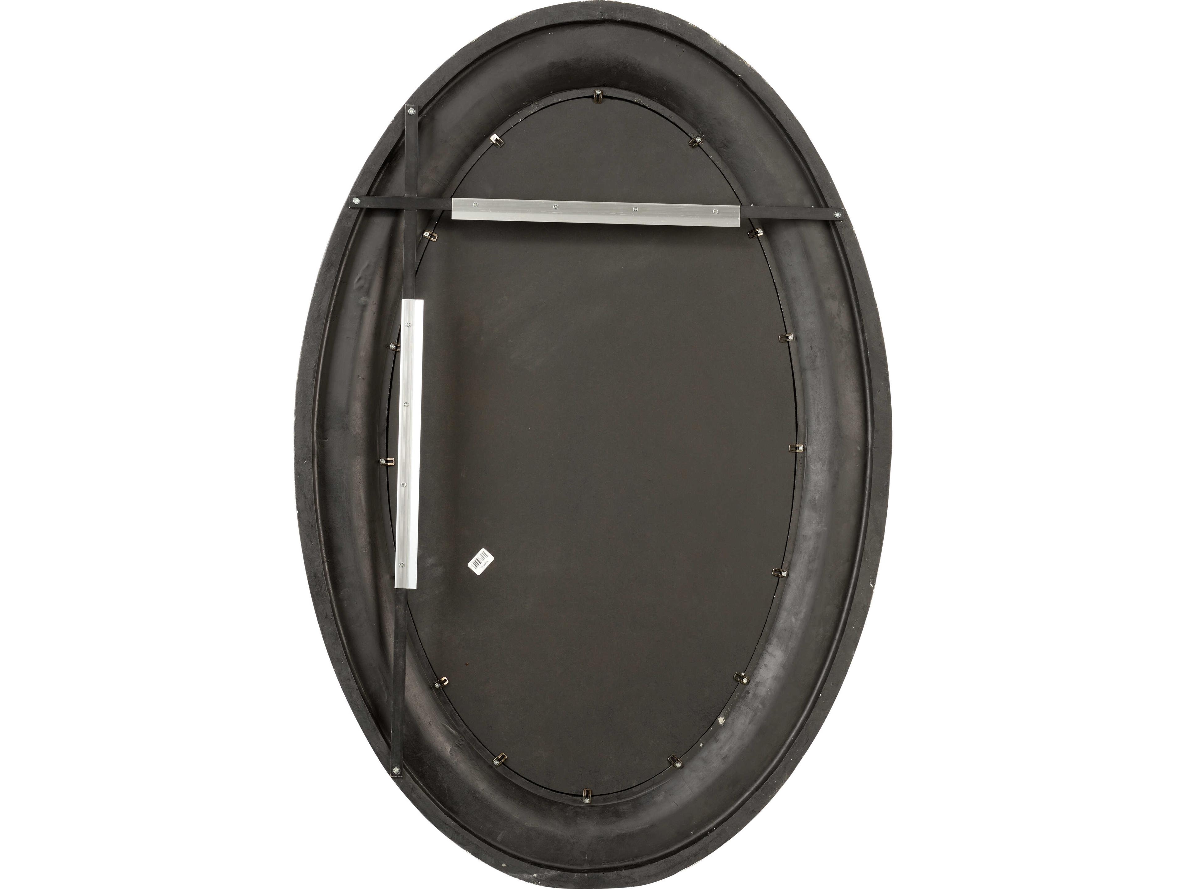 Wildwood Brown Wall Mirror Oval